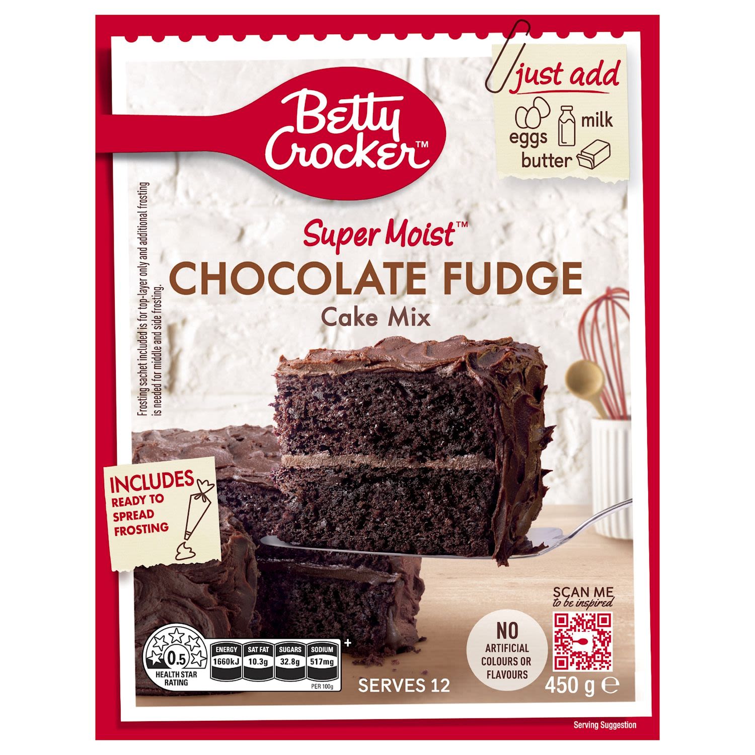 Betty Crocker Cake Mix Chocolate Fudge