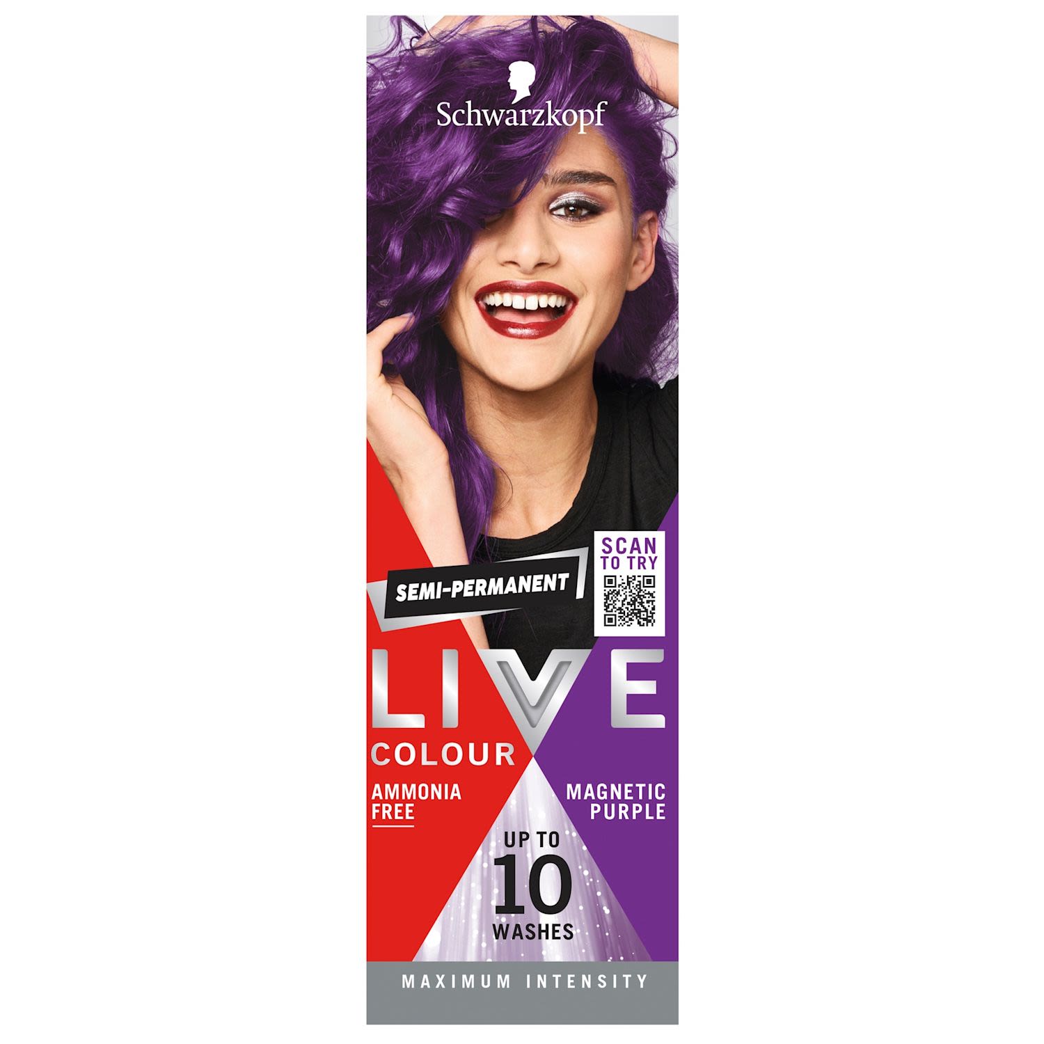 Schwarzkopf Live Colour Ultra Brights Magnetic Purple