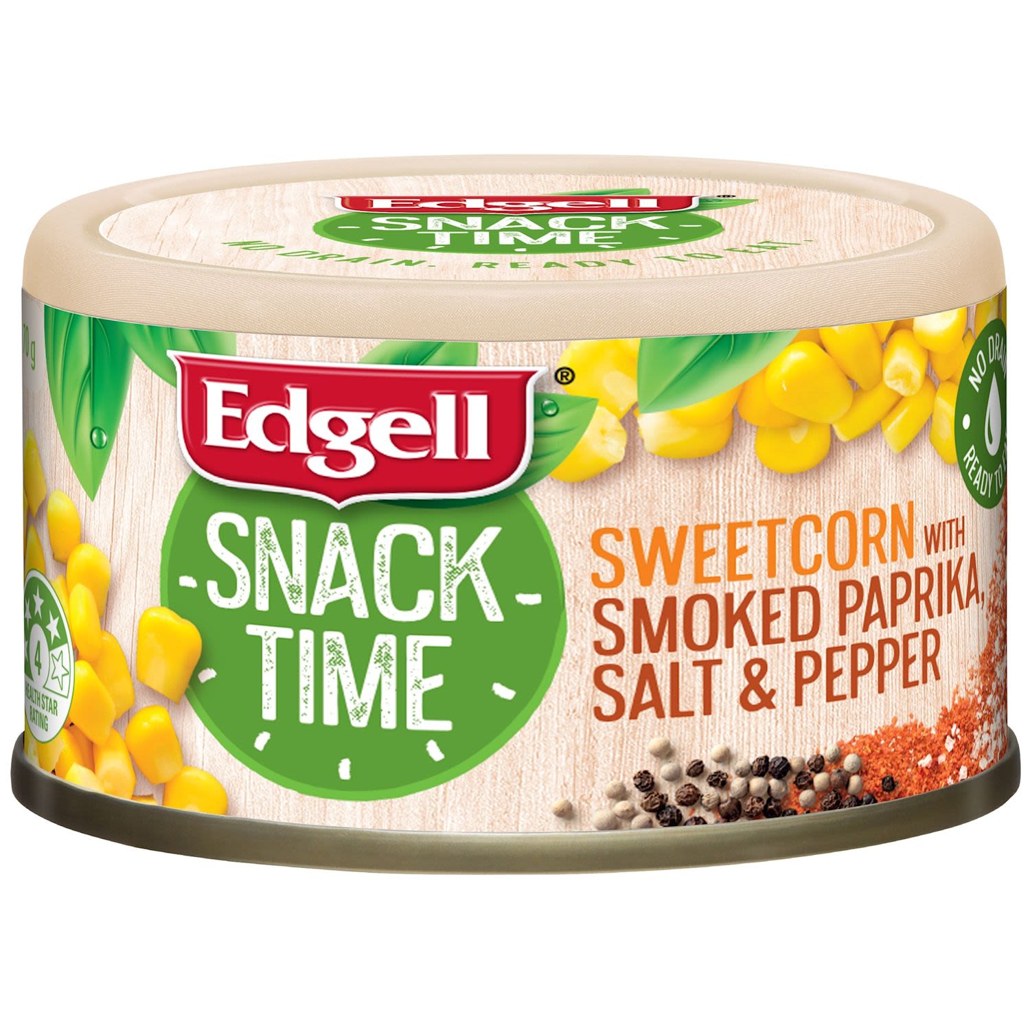 Edgell Snack Time Corn With Paprika Salt And Pepper