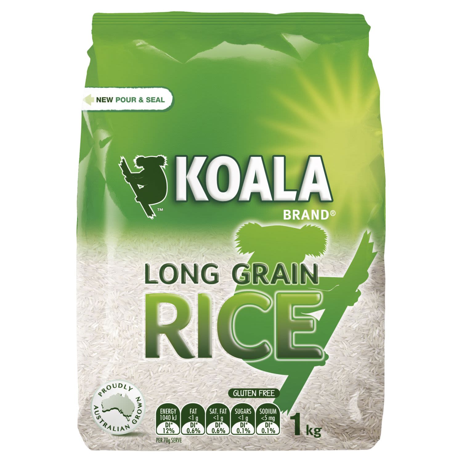 Koala Long Grain Rice, 1 Kilogram
