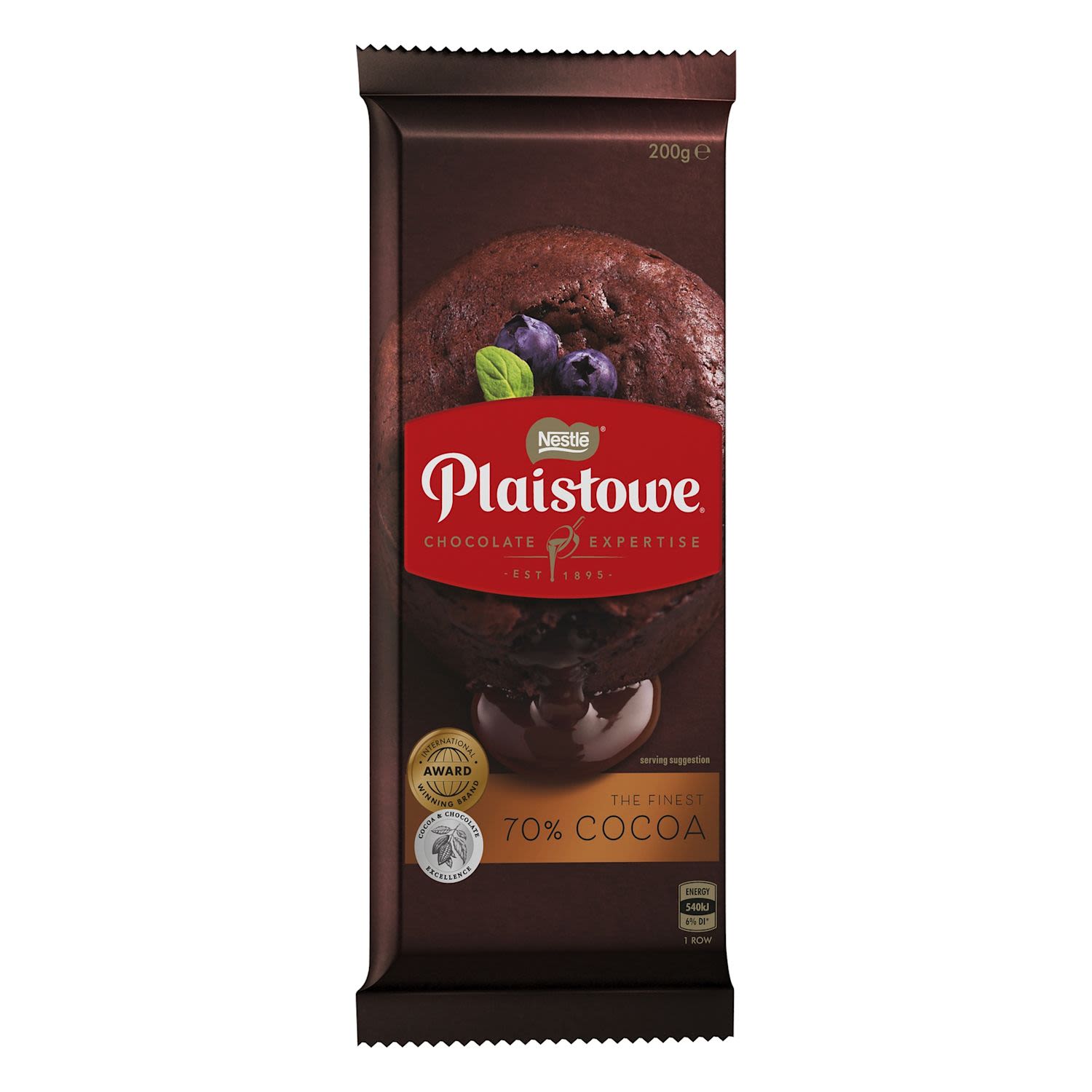 Nestlé Plaistowe 70% Cocoa Baking Chocolate Block