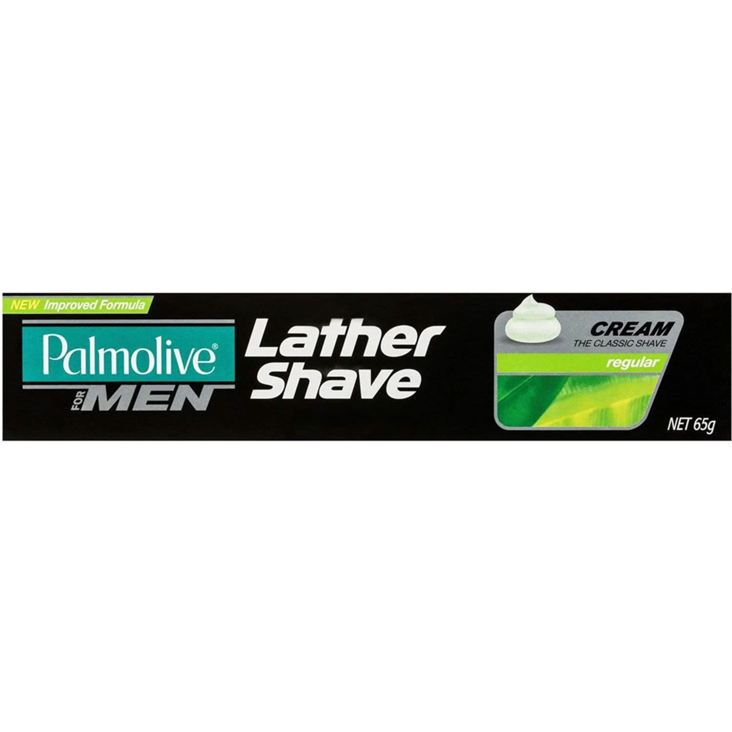 Palmolive For Men Shave Cream Lather Regular, 65 Gram