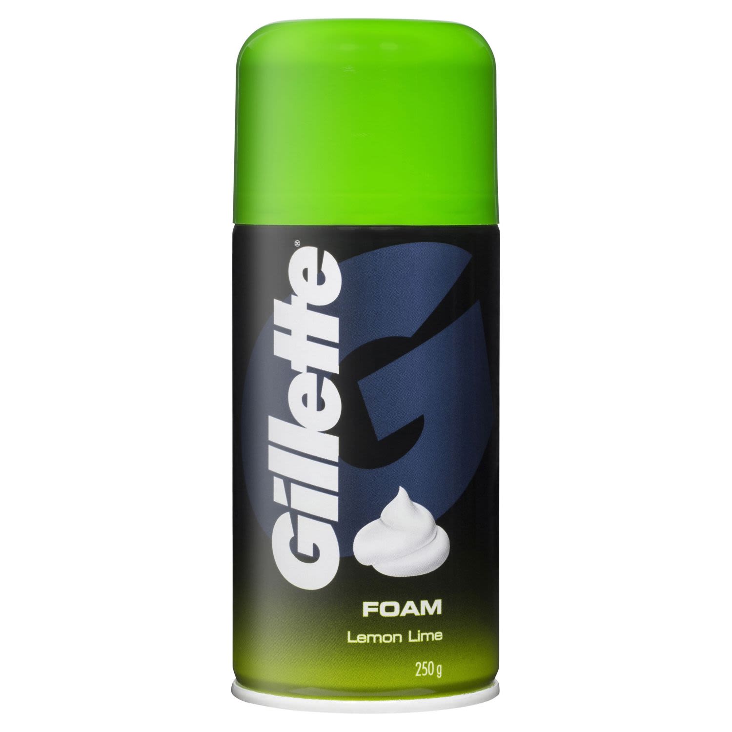 Gillette Shaving Foam Lemon Lime, 250 Gram