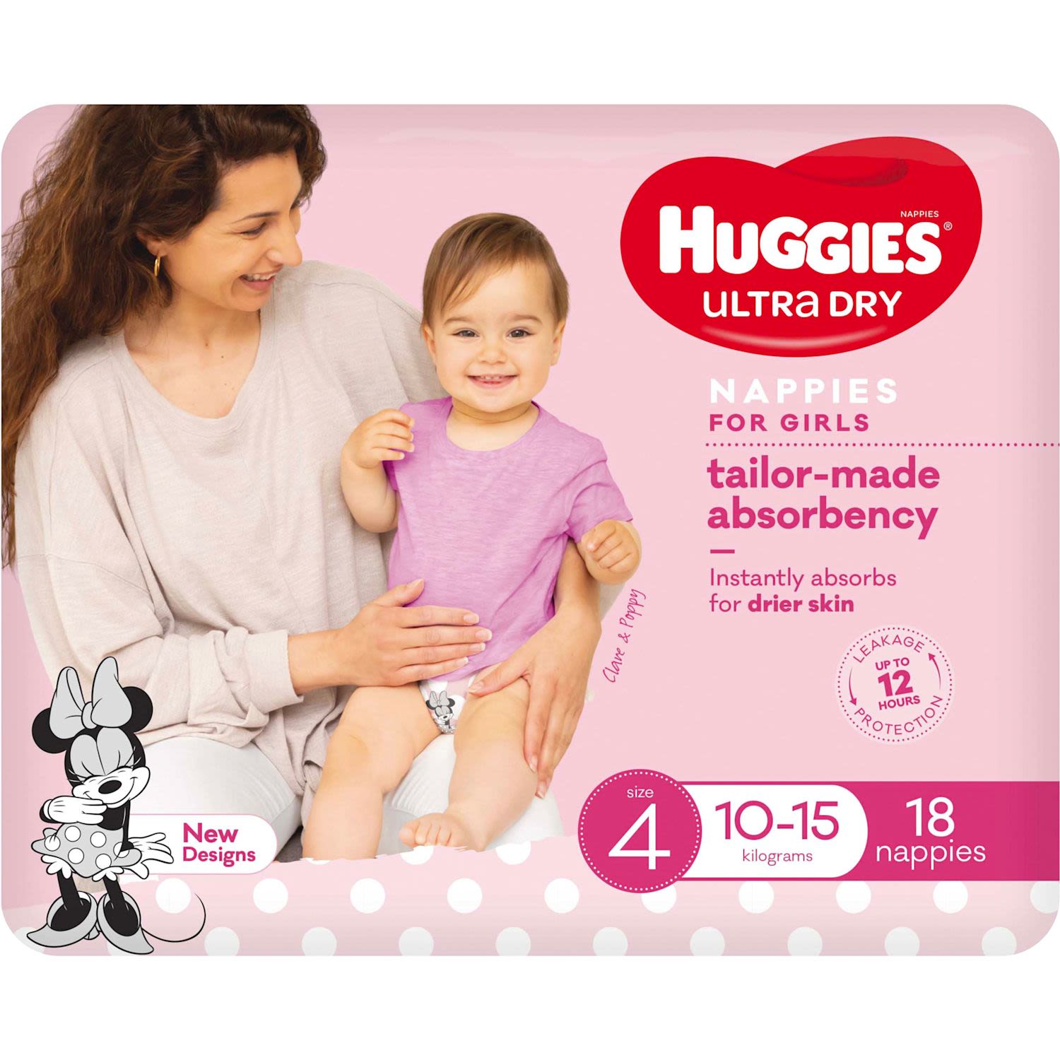 Huggies ultra dry size 4 girl store