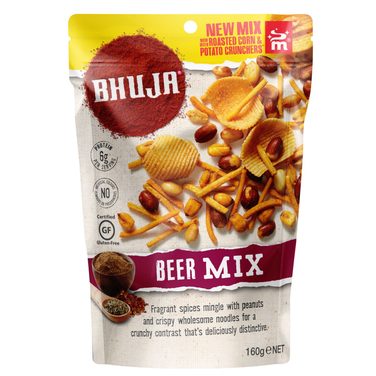 Majans Bhuja Beer Mix, 160 Gram
