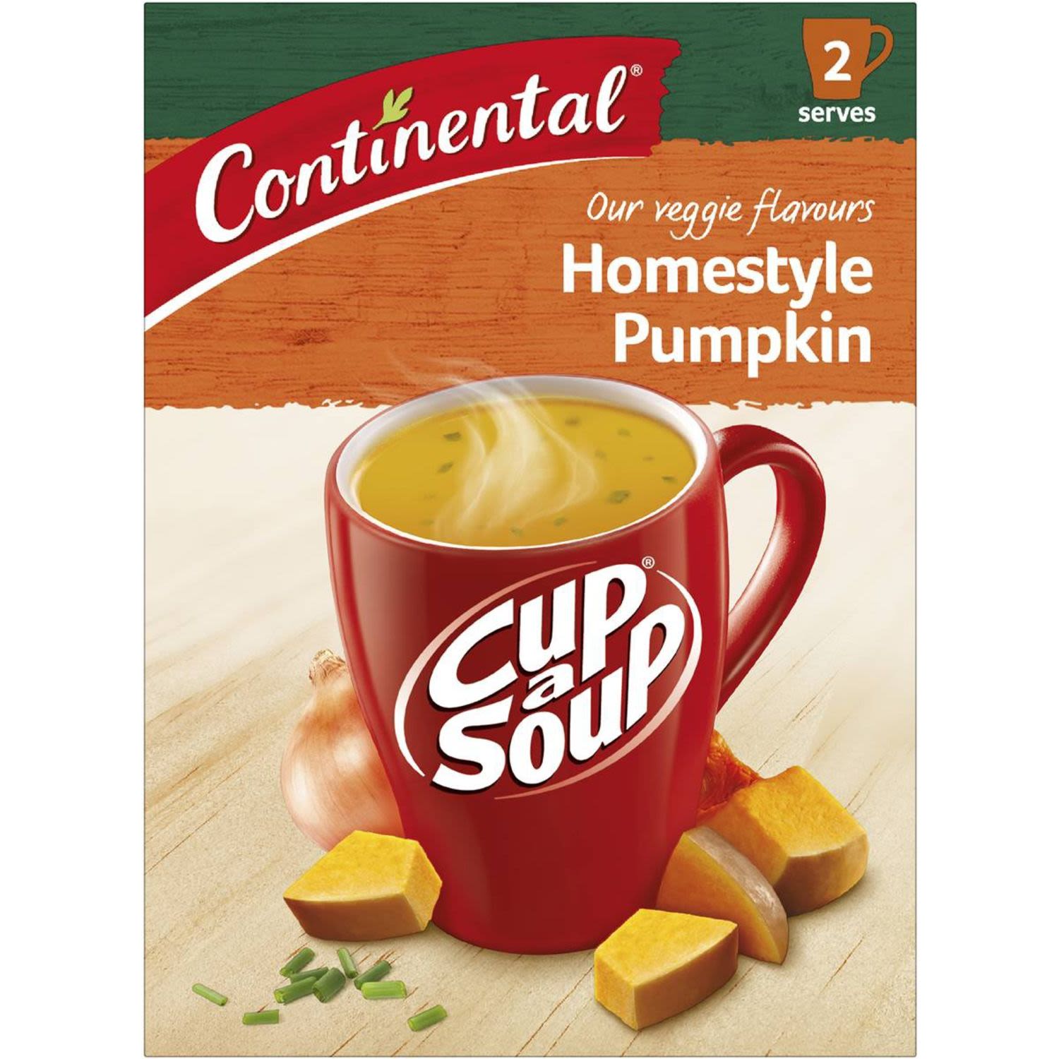 Continental Cup A Soup Homestyle Pumpkin, 2 Each