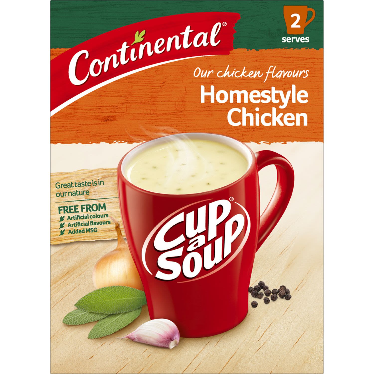 Continental Cup A Soup Homestyle Chicken Soup, 2 Each