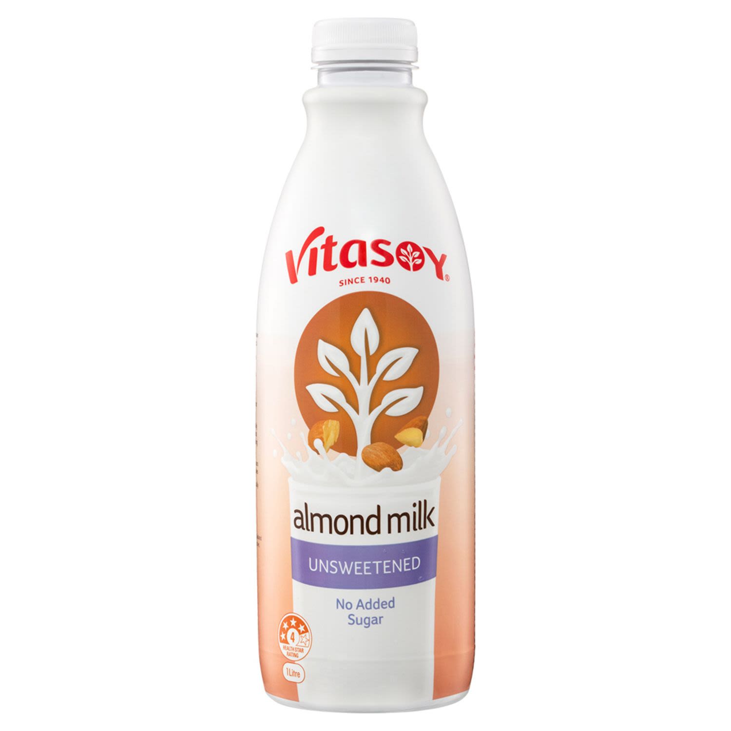 Vitasoy Almond Milk Unsweetened, 1 Litre