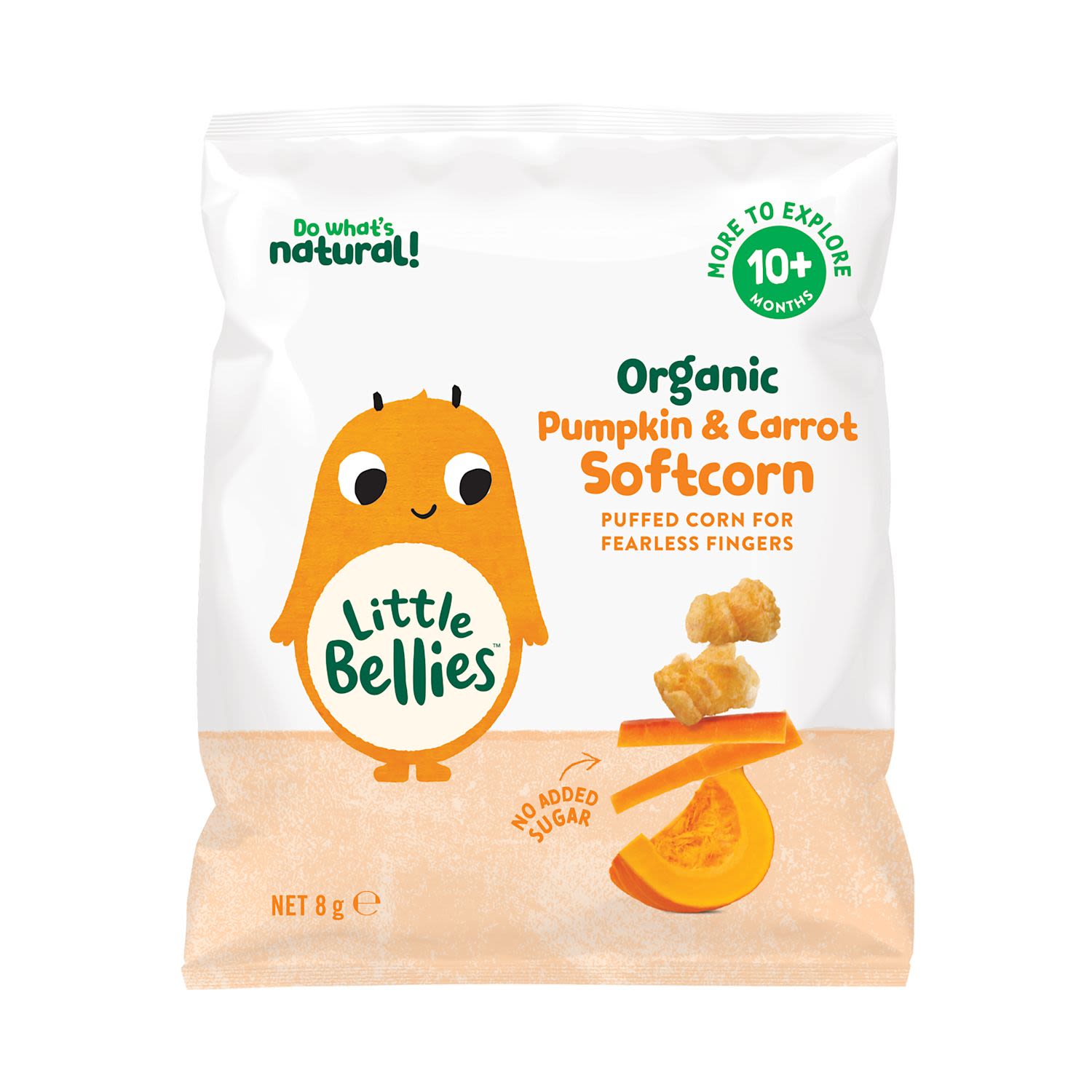 Baby Bellies Organic Pumpkin & Carrot Softcorn