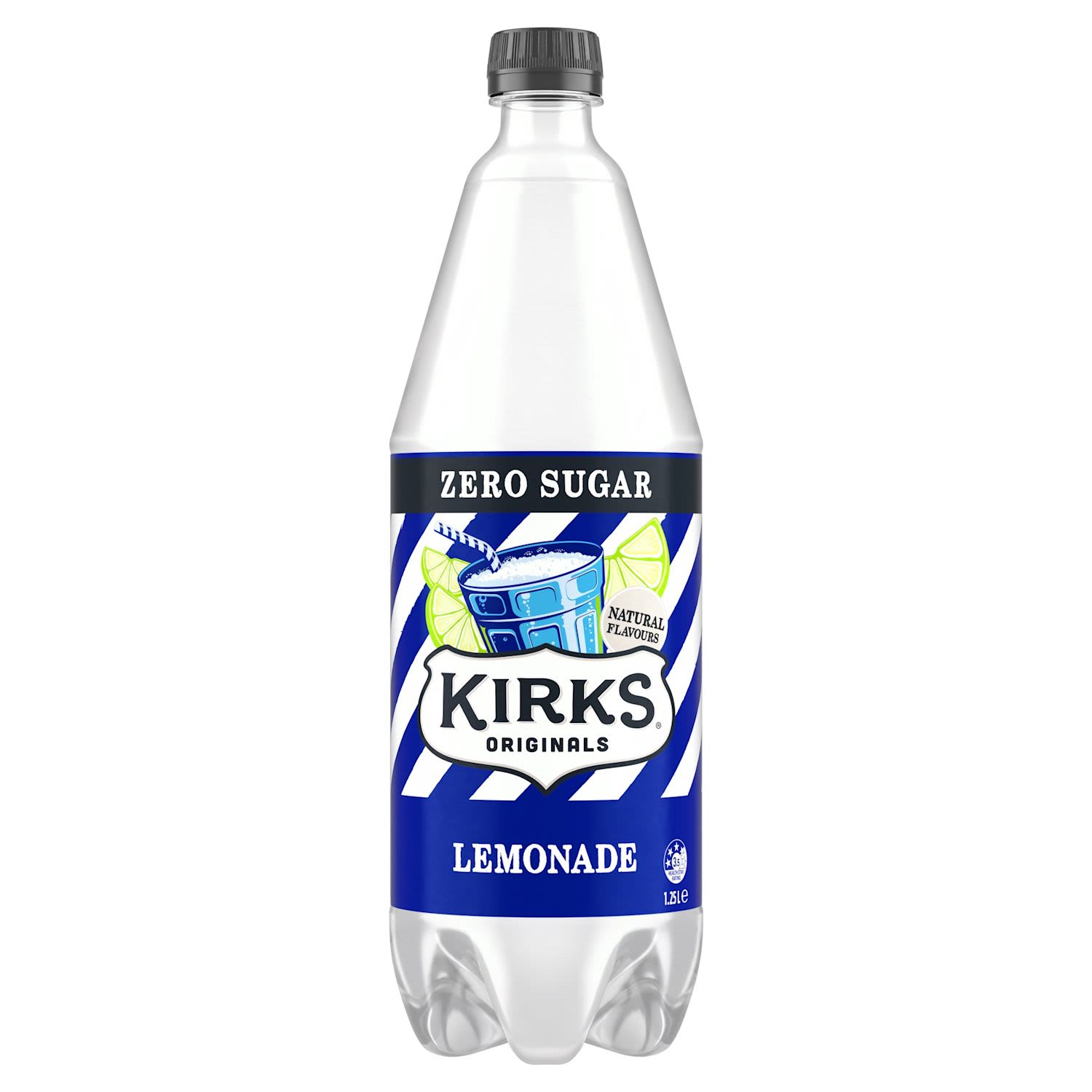 Kirks Sugar Free Lemonade Bottle Soft Drink