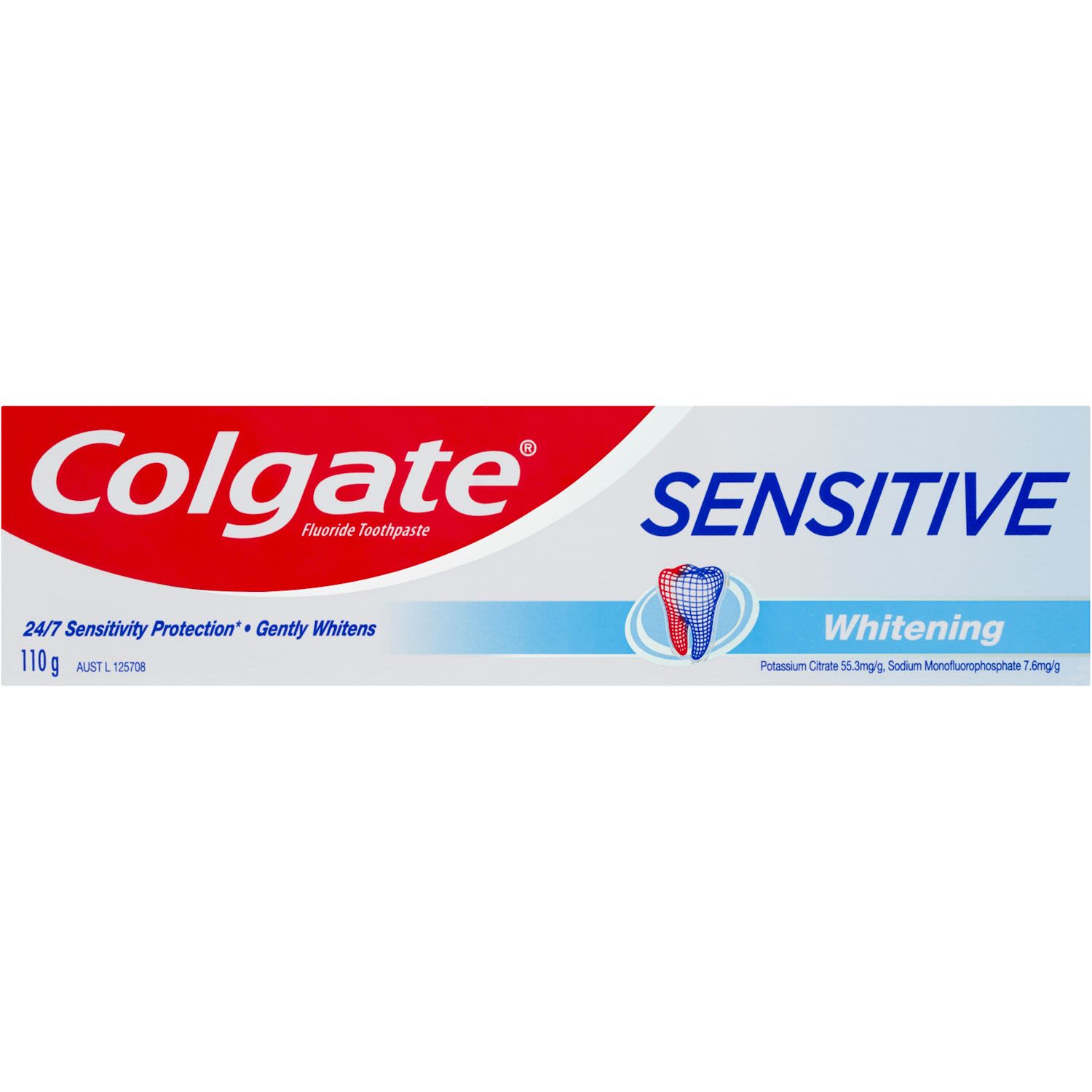 Colgate Sensitive Whitening Toothpaste, For Sensitive Teeth Pain Relief, 110 Gram