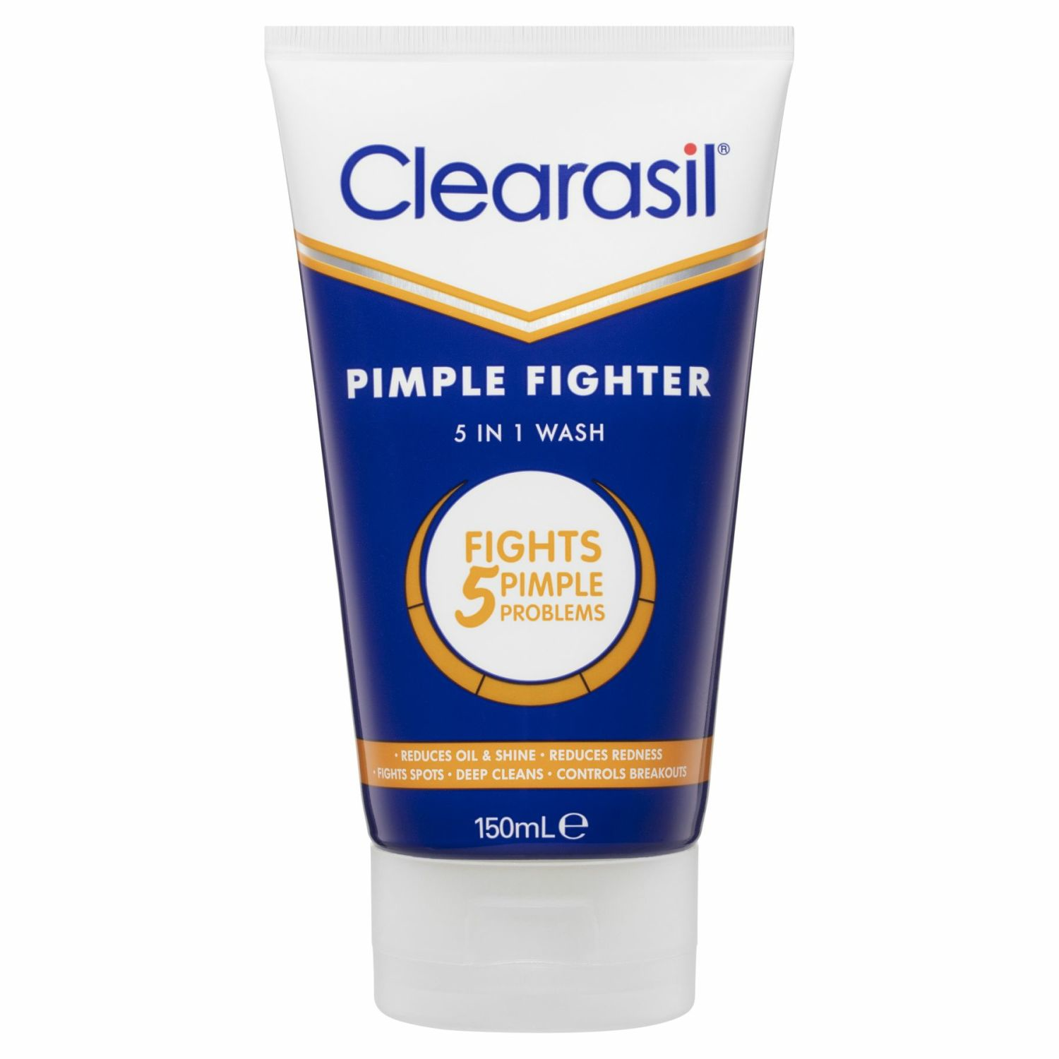 Clearasil Ultra 5 In 1 Wash, 150 Millilitre
