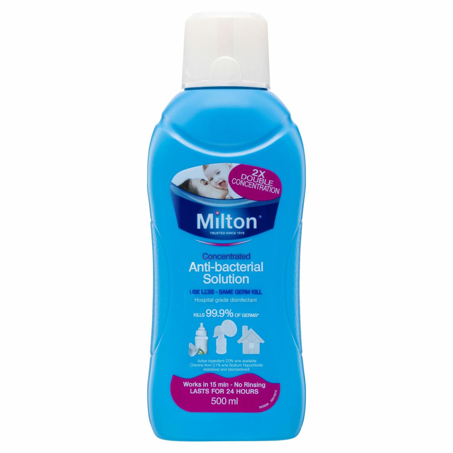 Milton Antibacterial Solution, 500 Millilitre