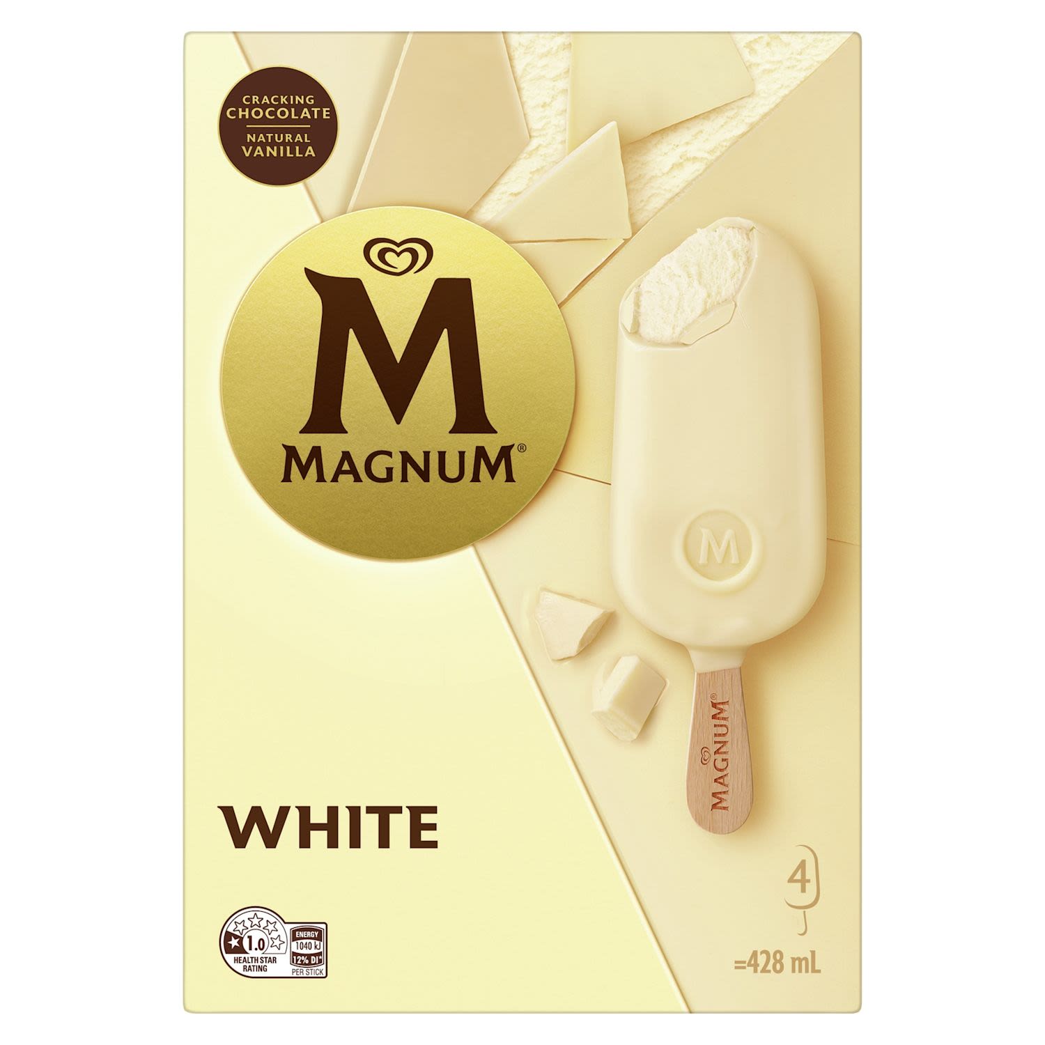 Magnum White Chocolate Ice Cream