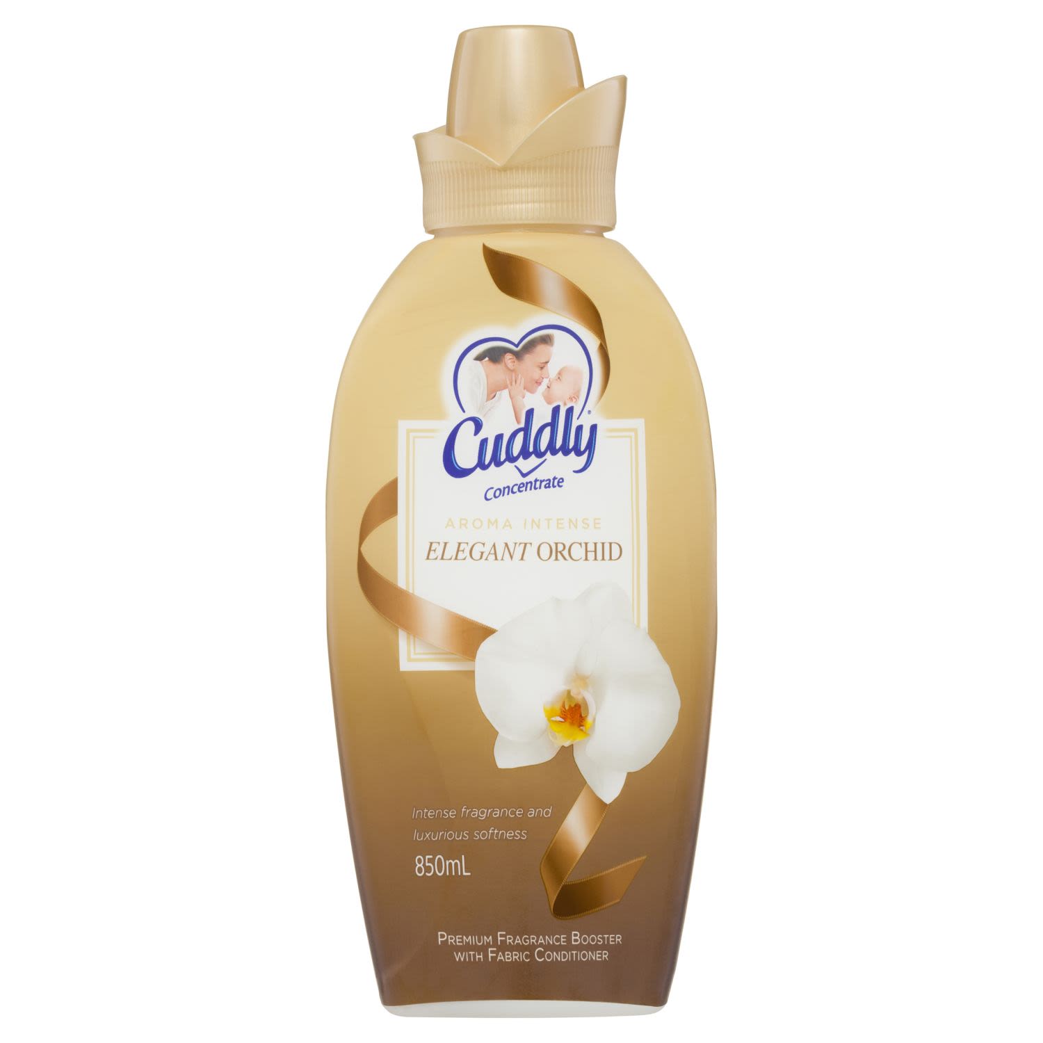 Cuddly Aroma Intense Concentrate Fabric Softener Conditioner Elegant Orchid, 850 Millilitre
