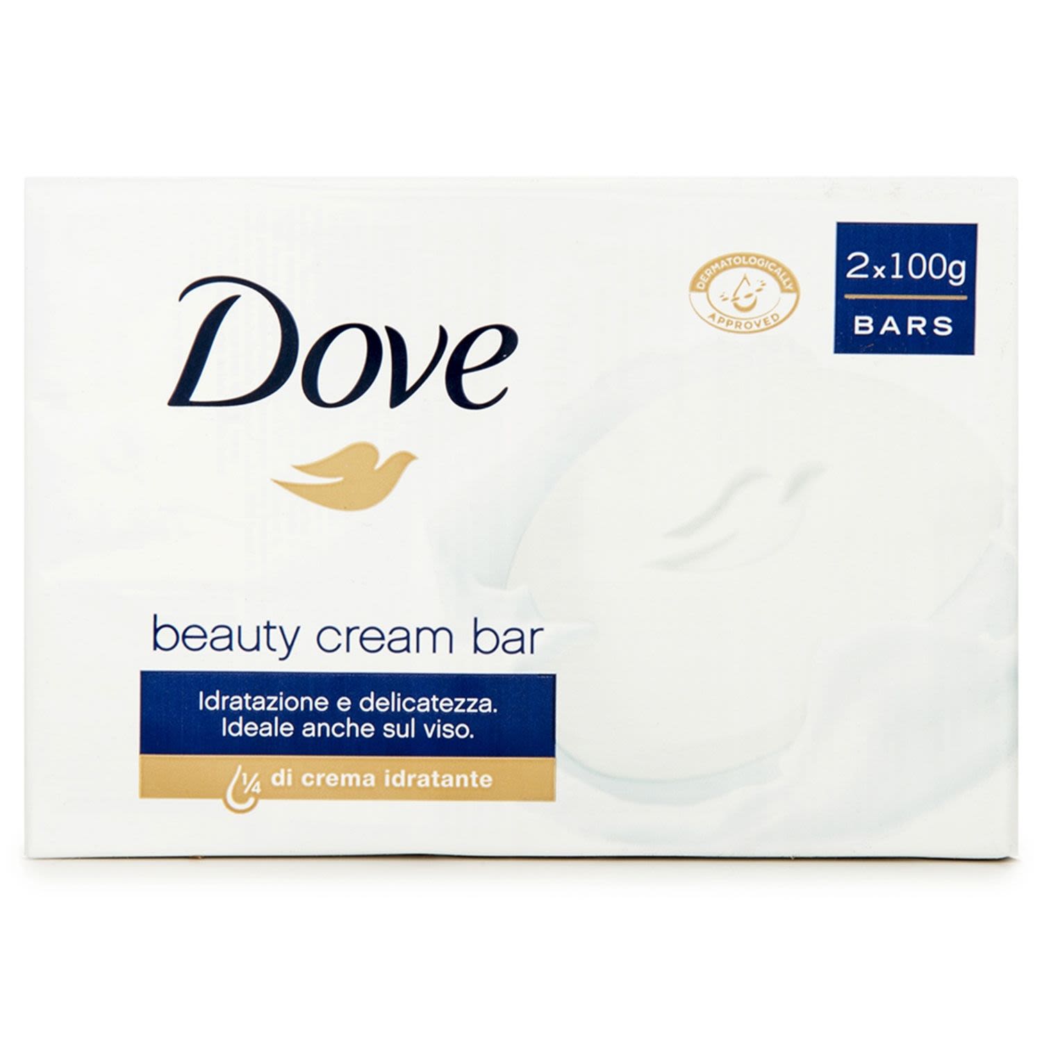 Dove Beauty Soap Bar Original, 2 Each