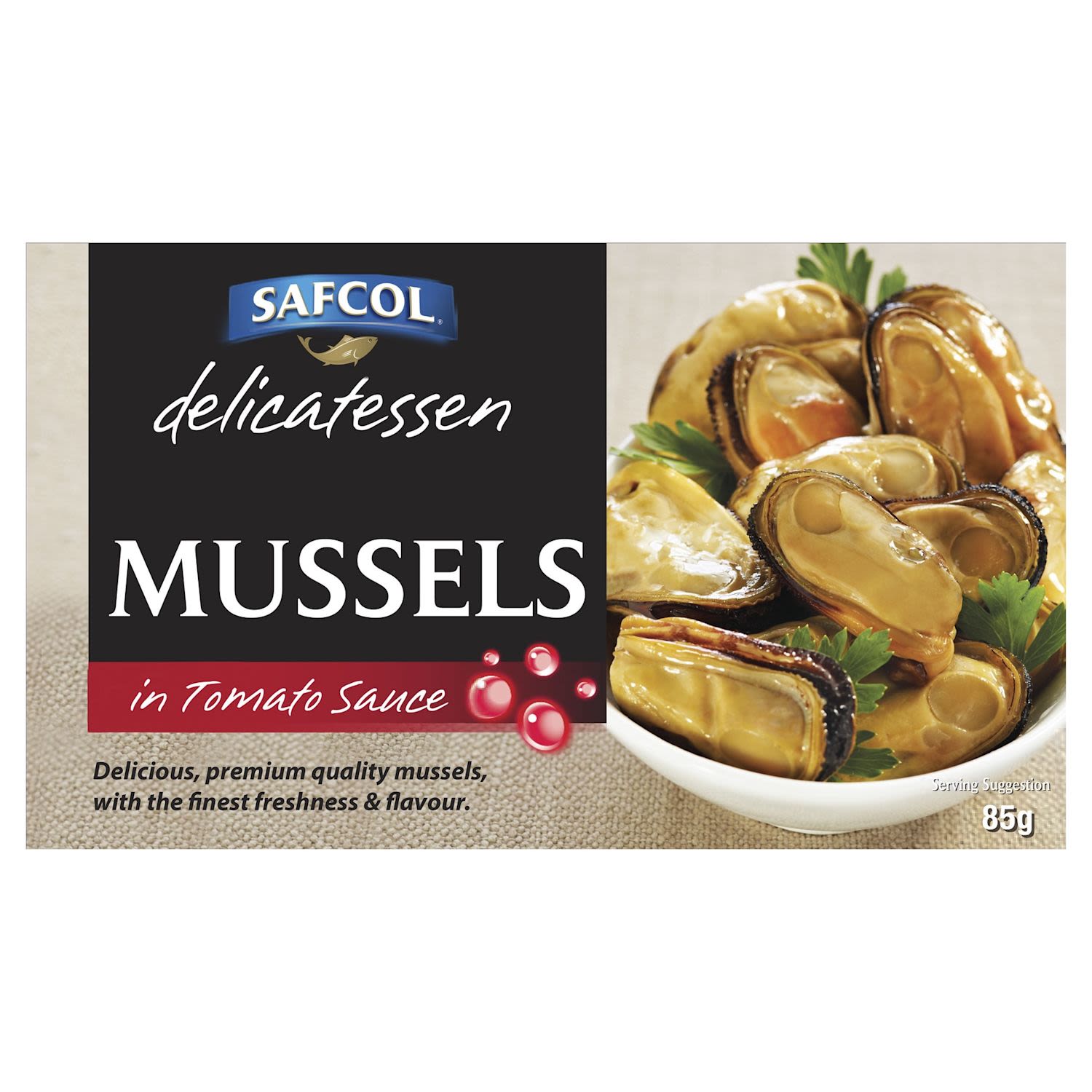 Safcol Delicatessen Mussels in Tomato Sauce
