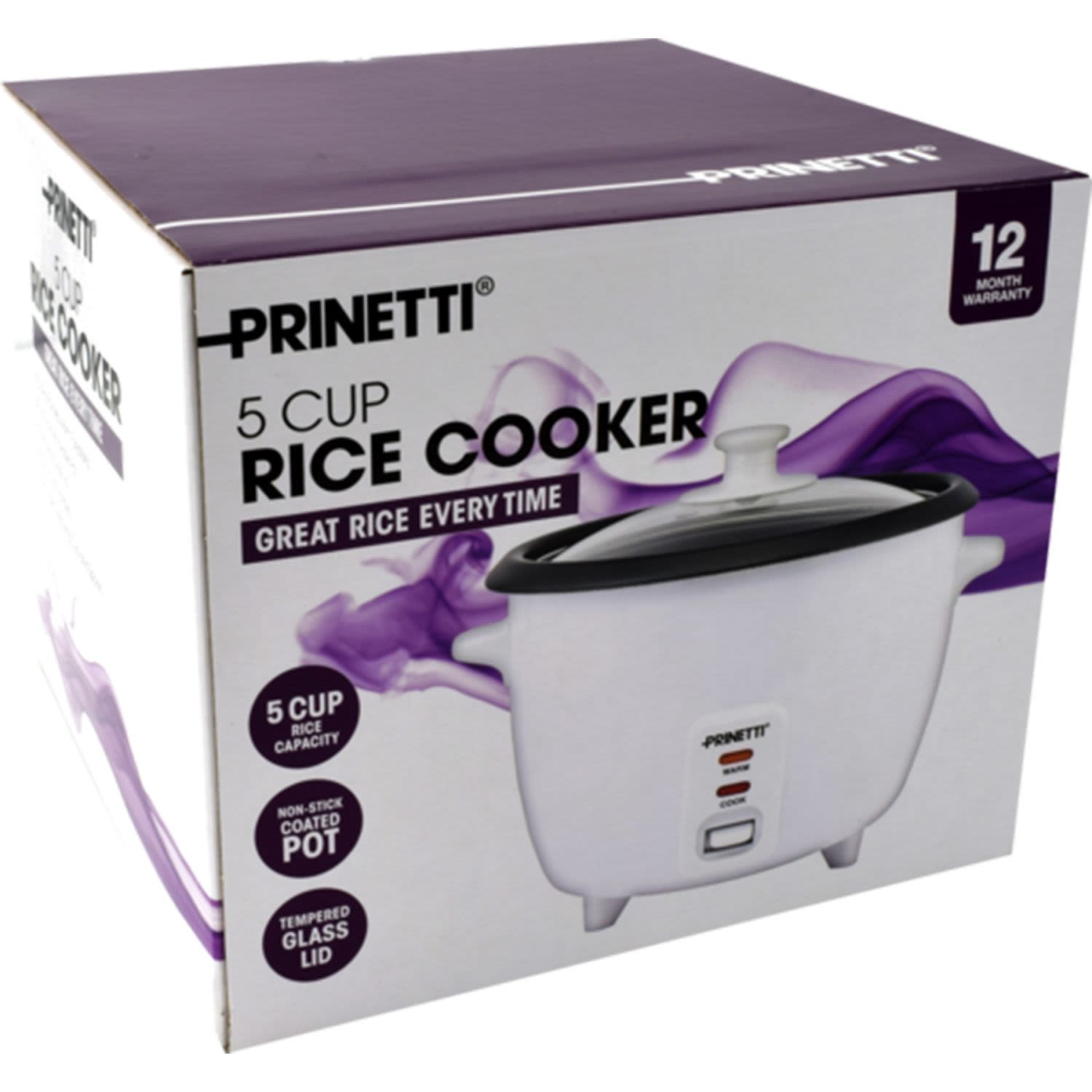 Prinetti Rice Cooker 5 Cup, 1 Each