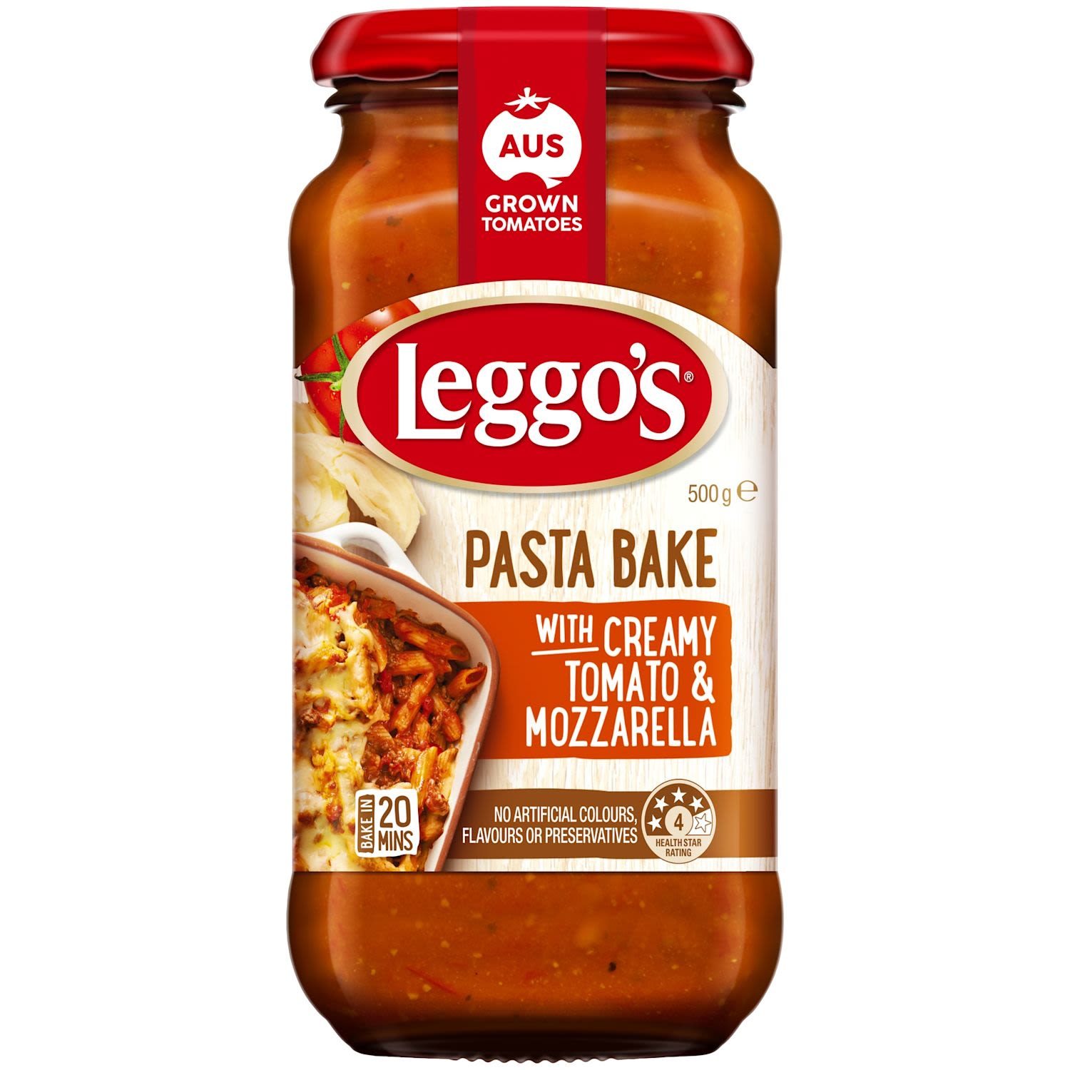 Leggo's Pasta Bake Creamy Tomato & Mozzarella