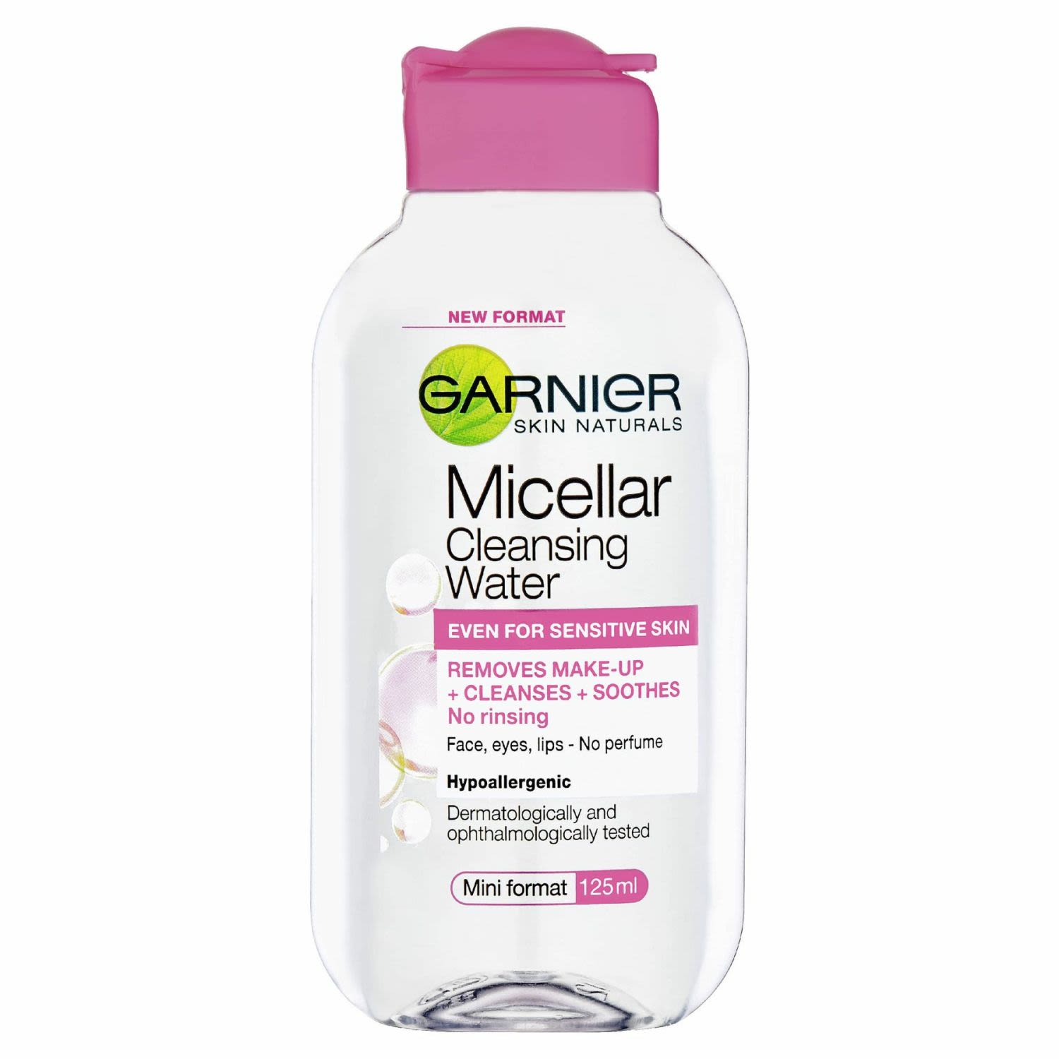 Garnier Skin Naturals Micellar Cleansing Water For Sensitive Skin, 125 Millilitre