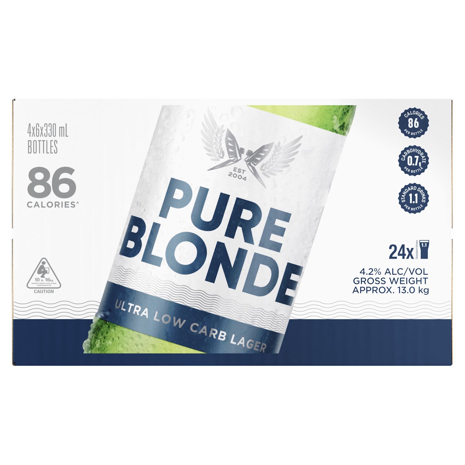 Pure Blonde Bottle 330mL