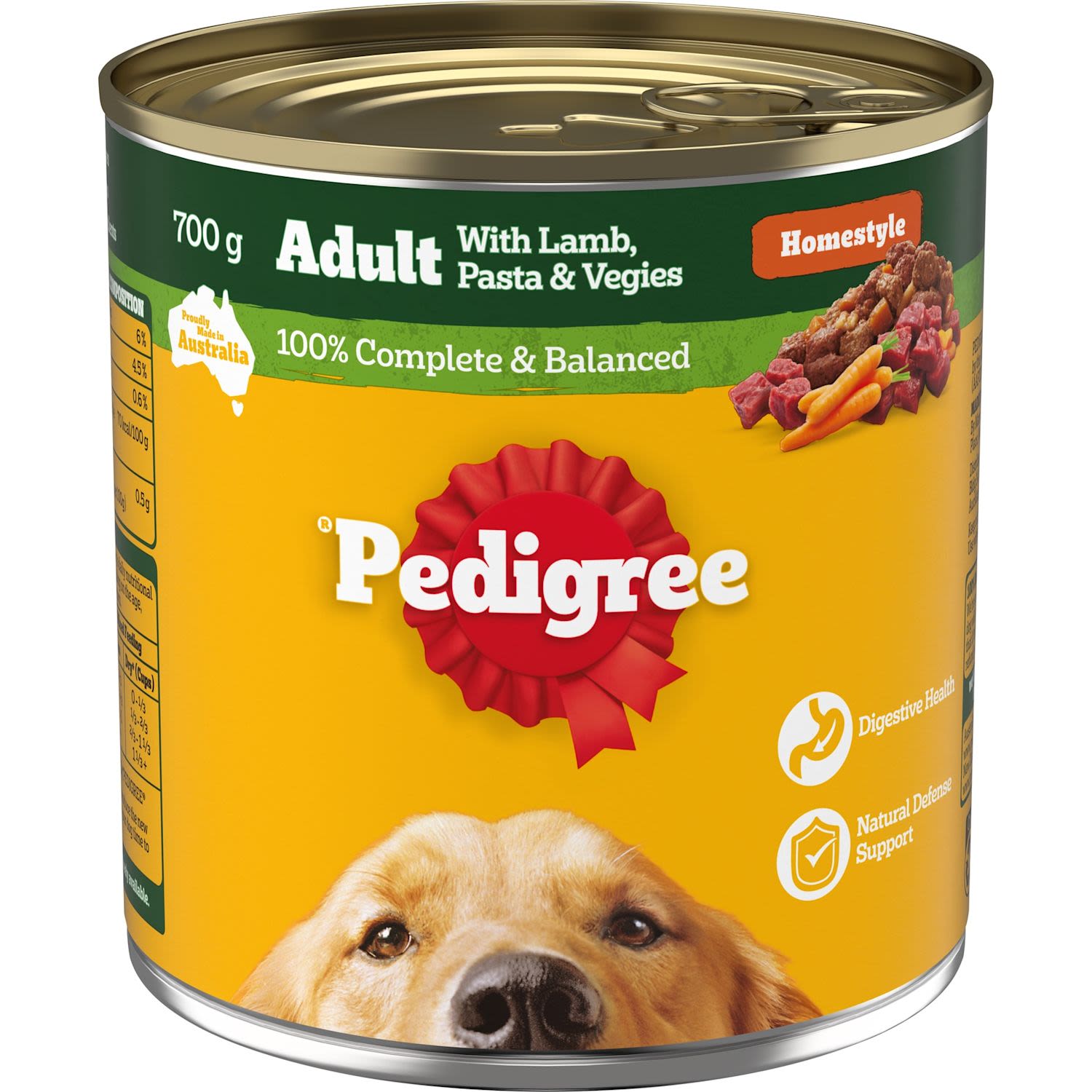 Pedigree Homestyle With Lamb Pasta & Veggies Wet Dog Food Can