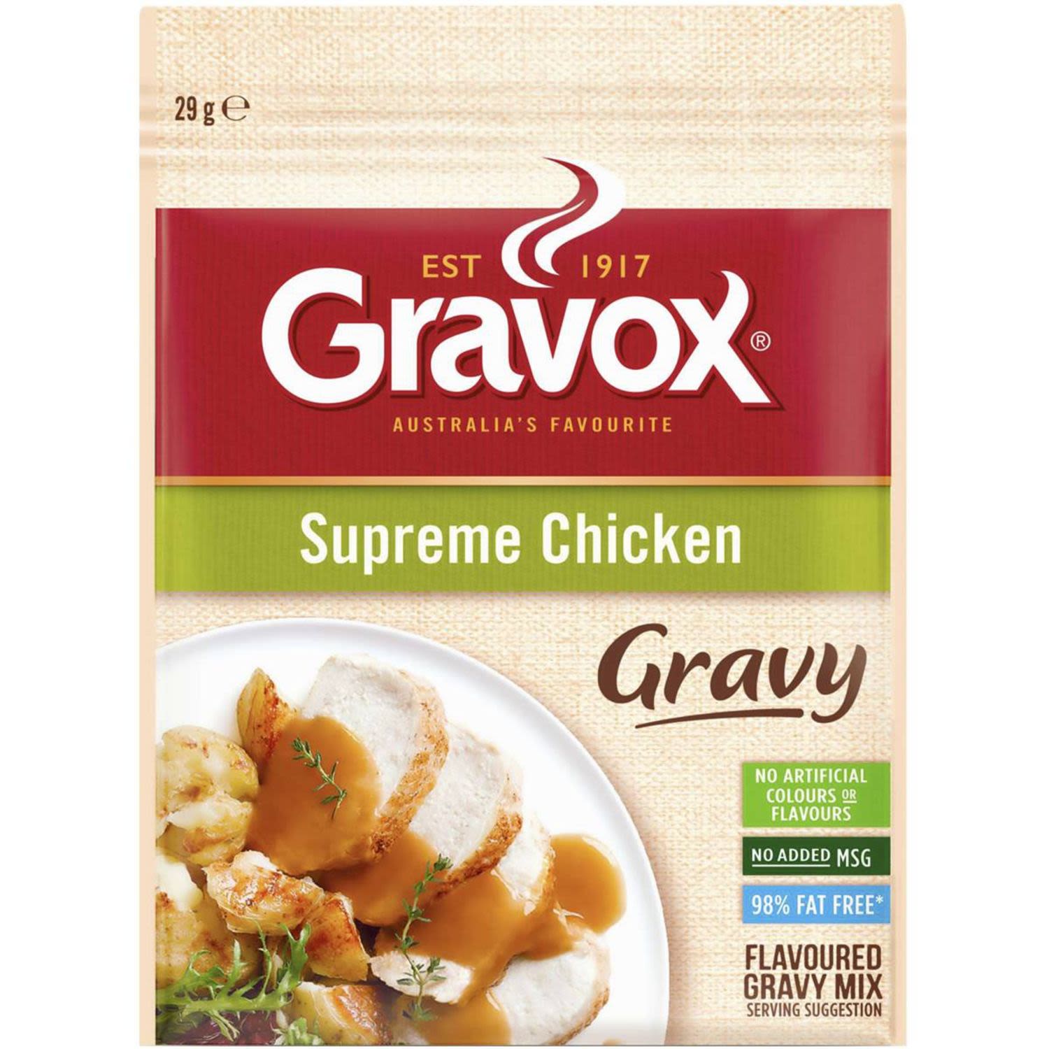 Gravox Gravy Instant Supreme Chicken, 29 Gram