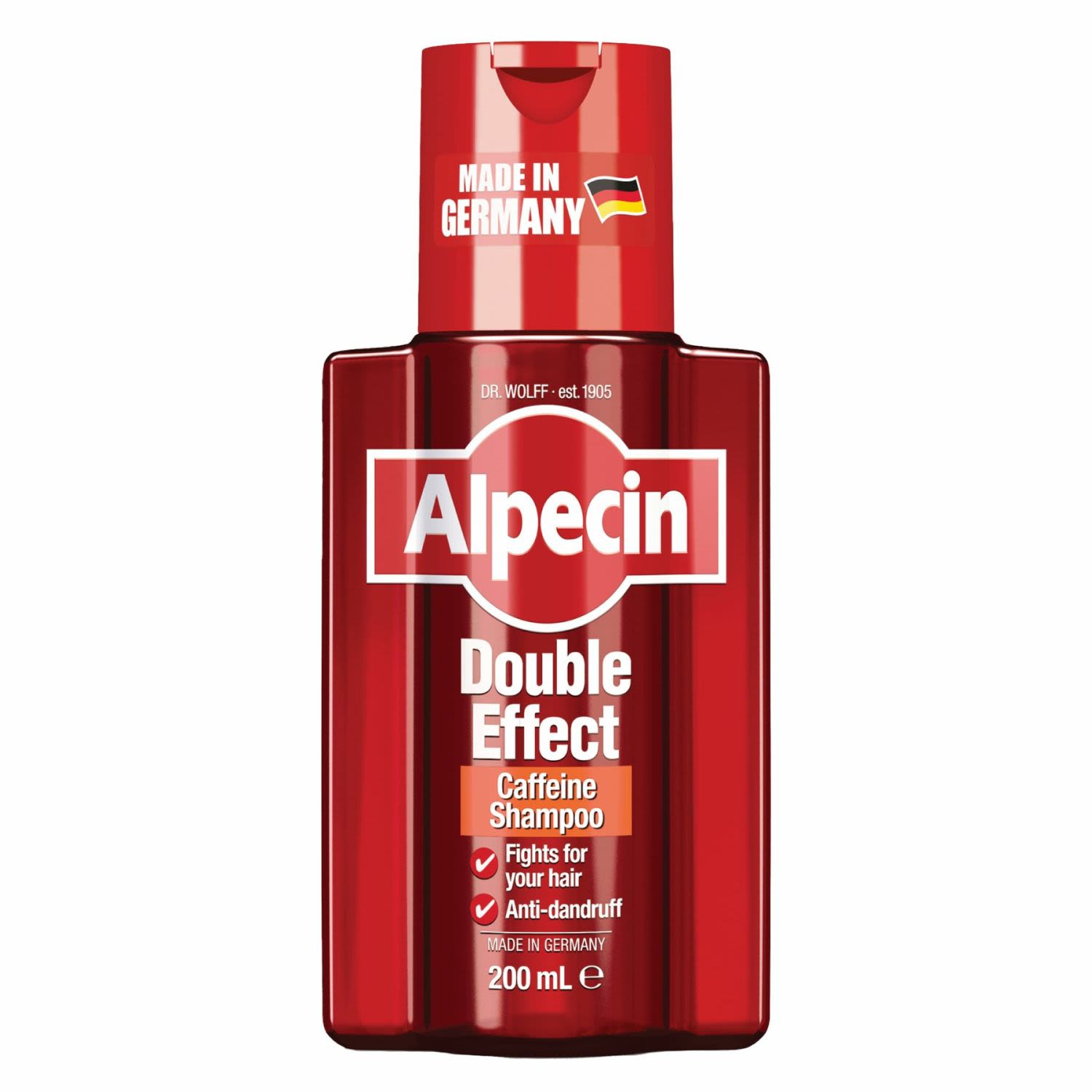 Alpecin Double Effect Caffeine Shampoo, 200 Millilitre