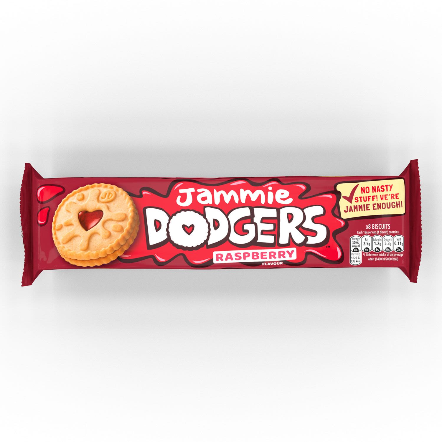 Jammie Dodgers Raspberry Biscuits