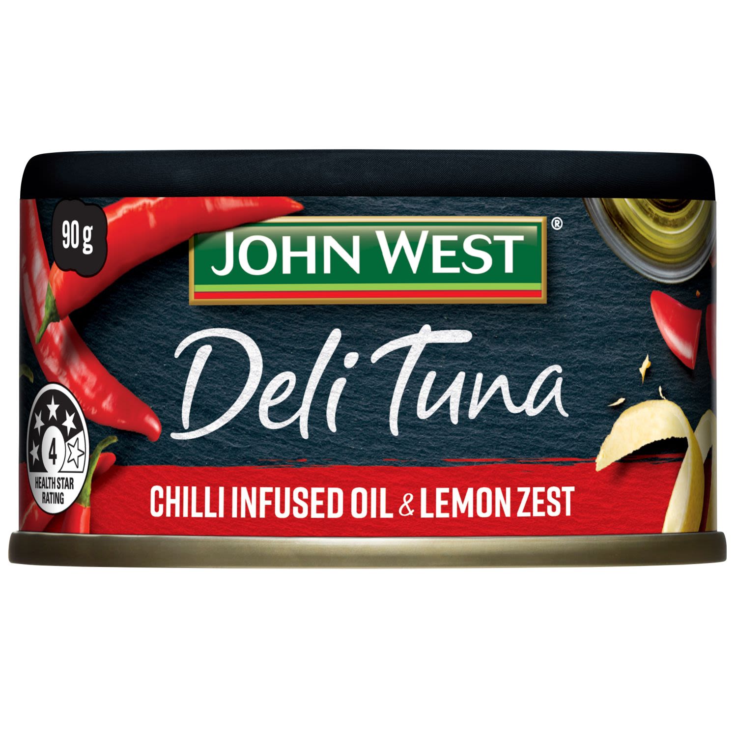 John West Deli Tuna Chilli Lemon, 90 Gram