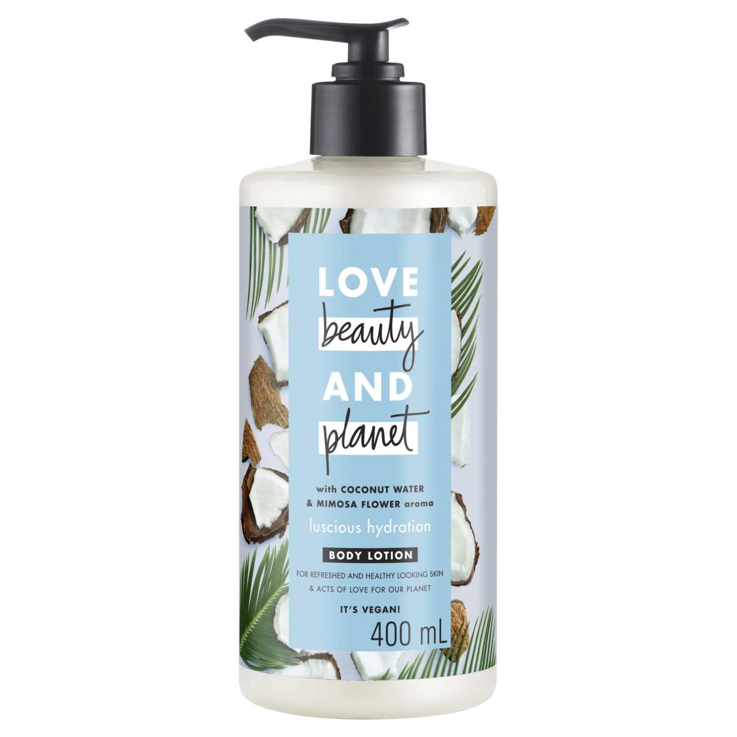 Love Beauty And Planet Body Lotion Coconut Water & Mimosa Flower Aroma, 400 Millilitre
