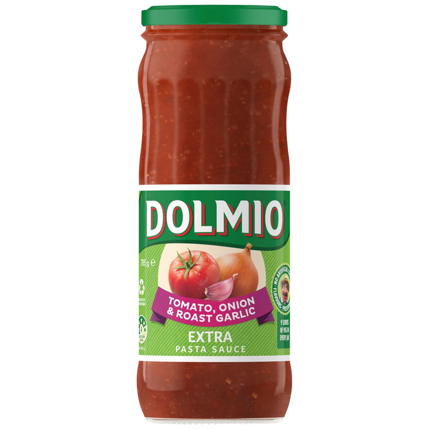 Dolmio Extra Tomato, Onion & Roast Garlic Pasta Sauce, 785 Gram