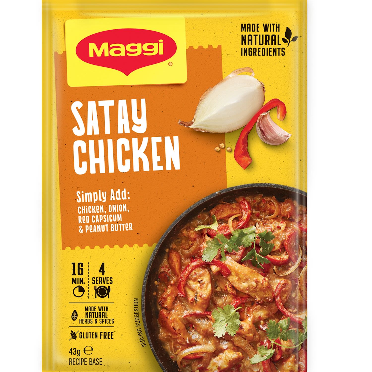 Maggi Satay Chicken Recipe Base