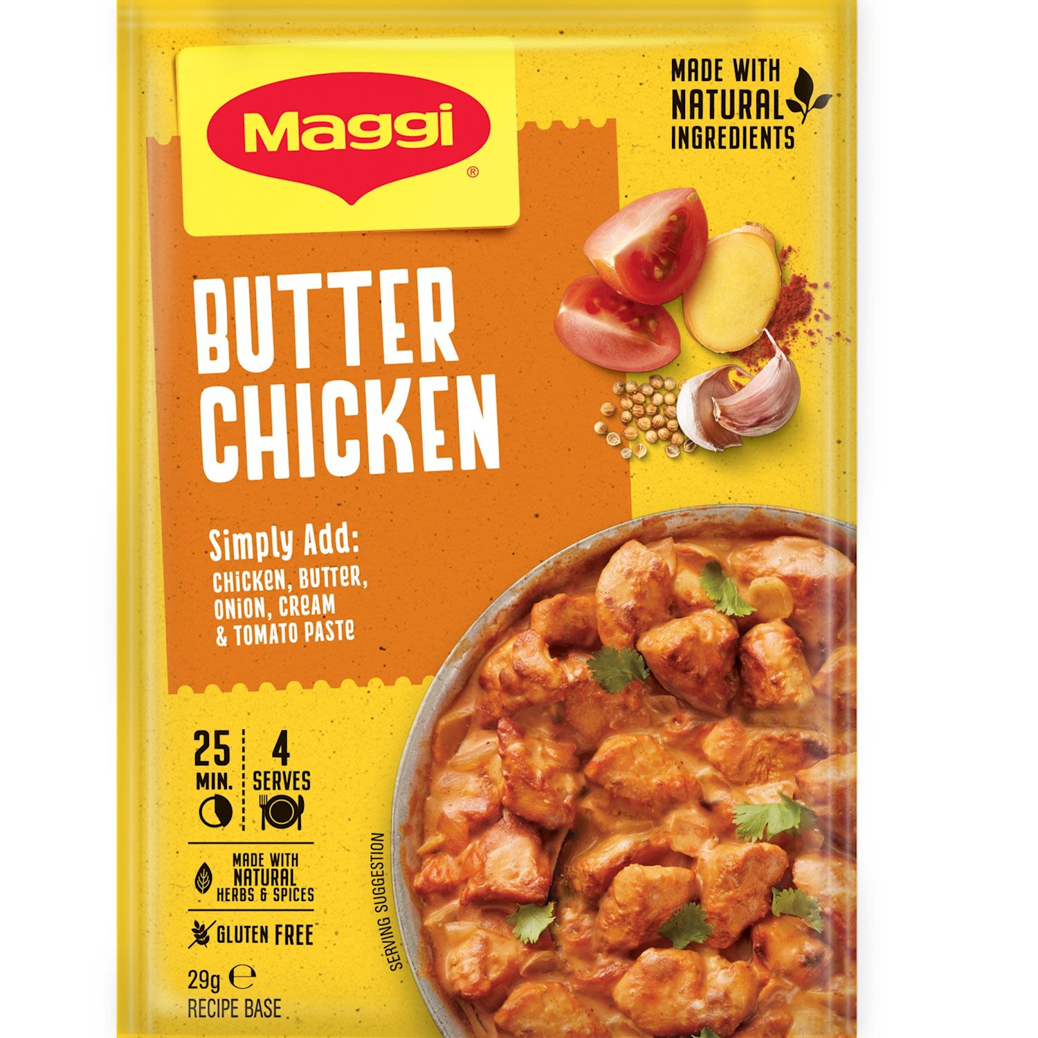 Maggi Butter Chicken Recipe Base
