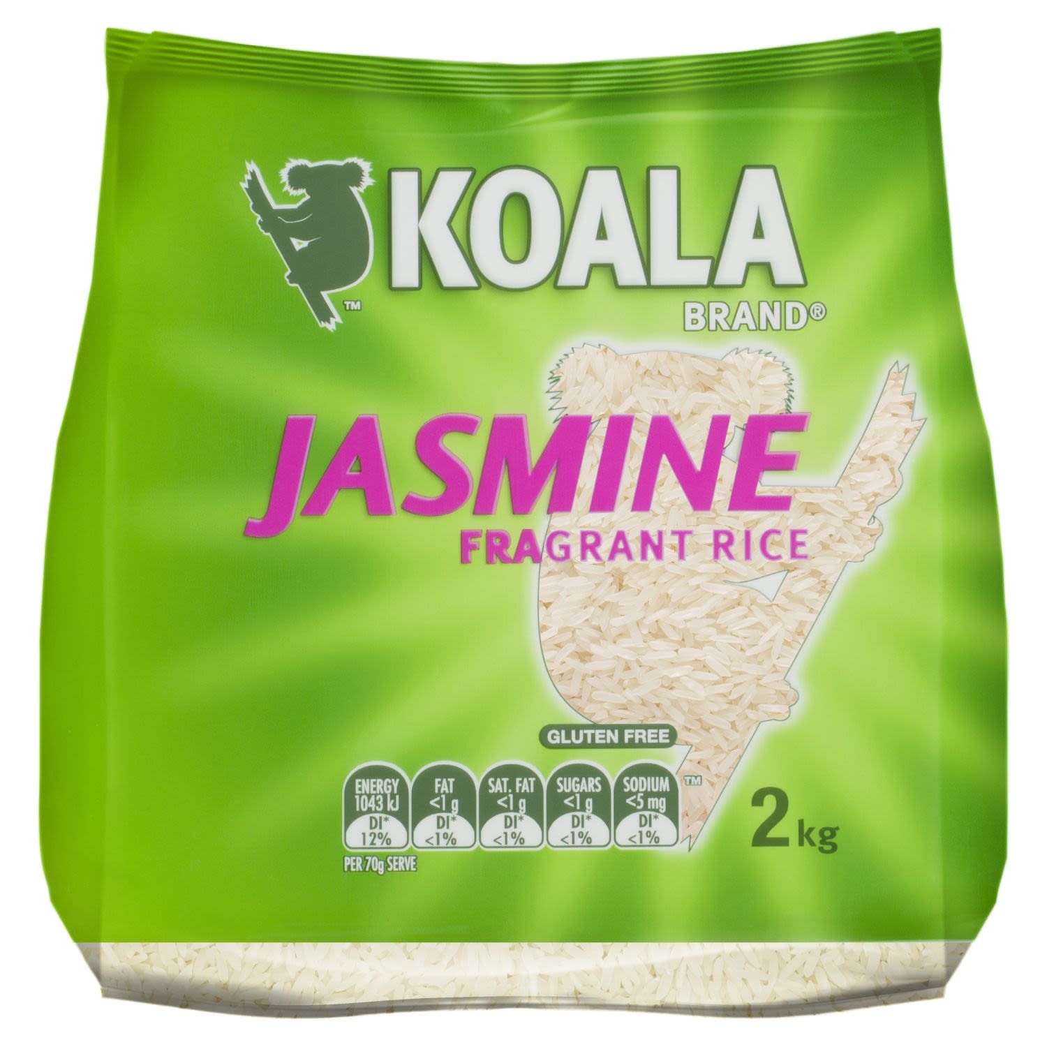 Koala Jasmine Fragrant Rice, 2 Kilogram