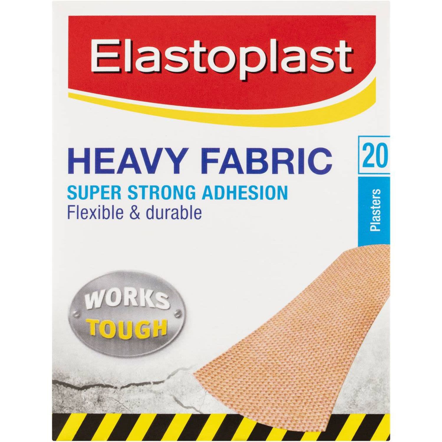 Elastoplast Fabric Strips Heavy Duty, 20 Each