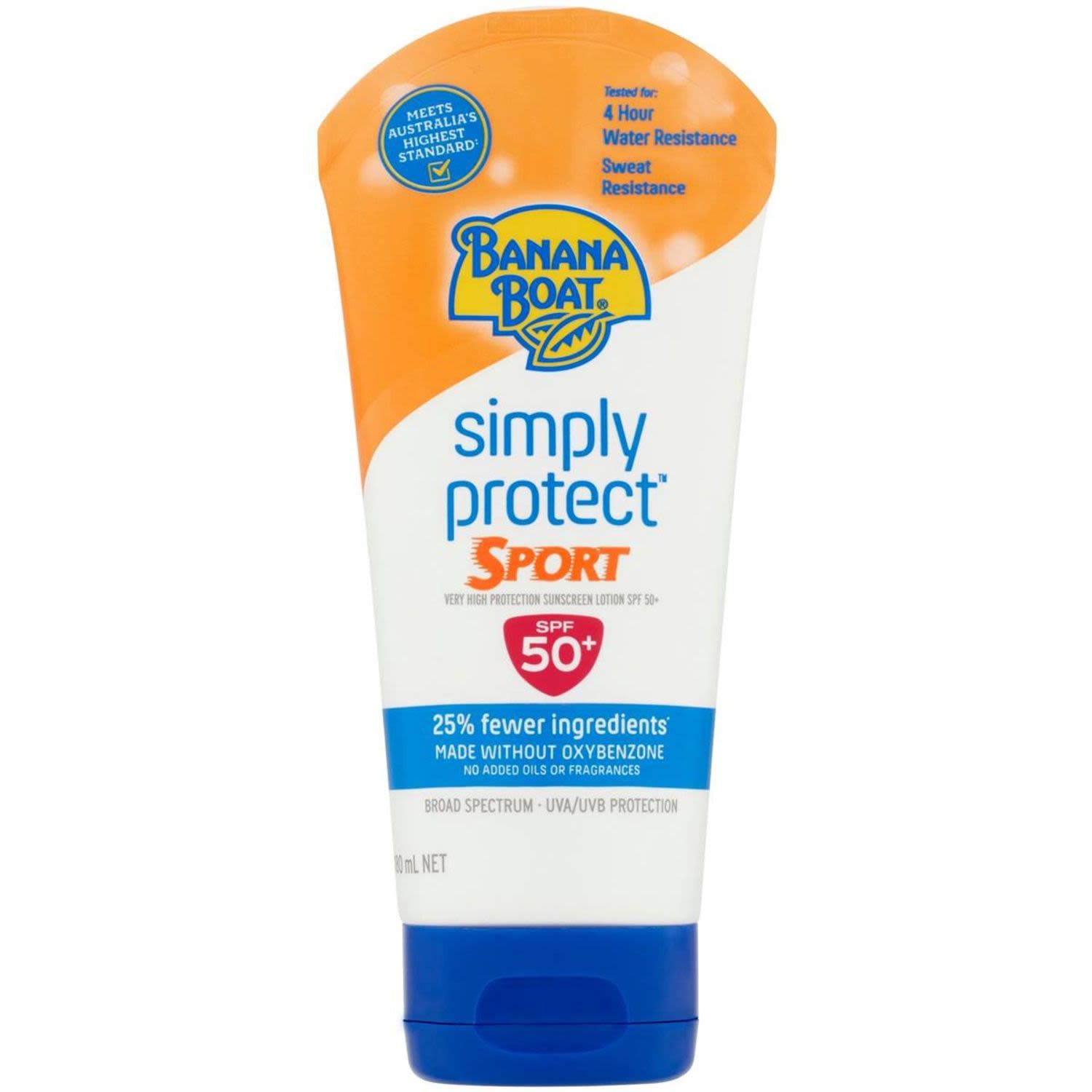 Banana Boat Simply Protect Sport Lotion SPF 50+, 180 Millilitre