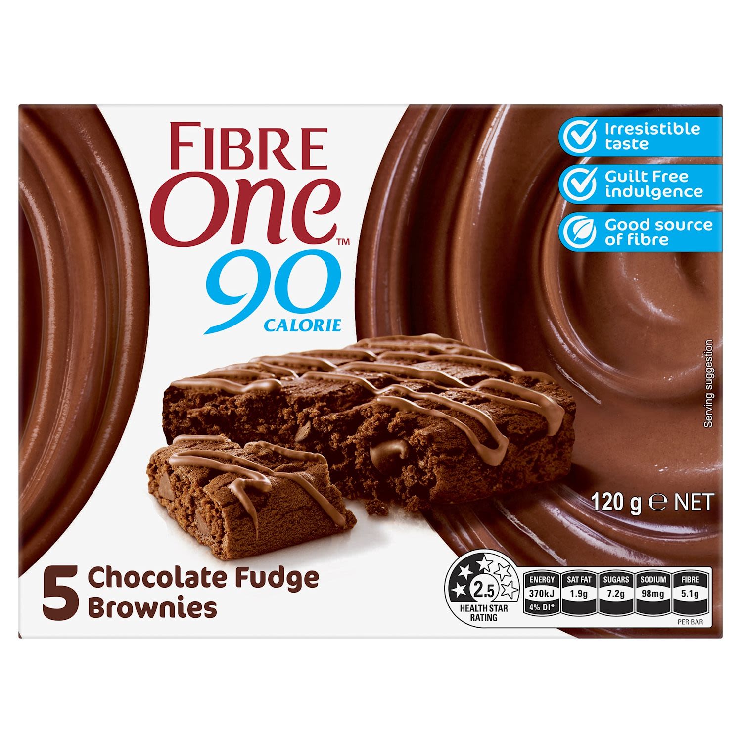 Fibre One Chocolate Fudge Brownies