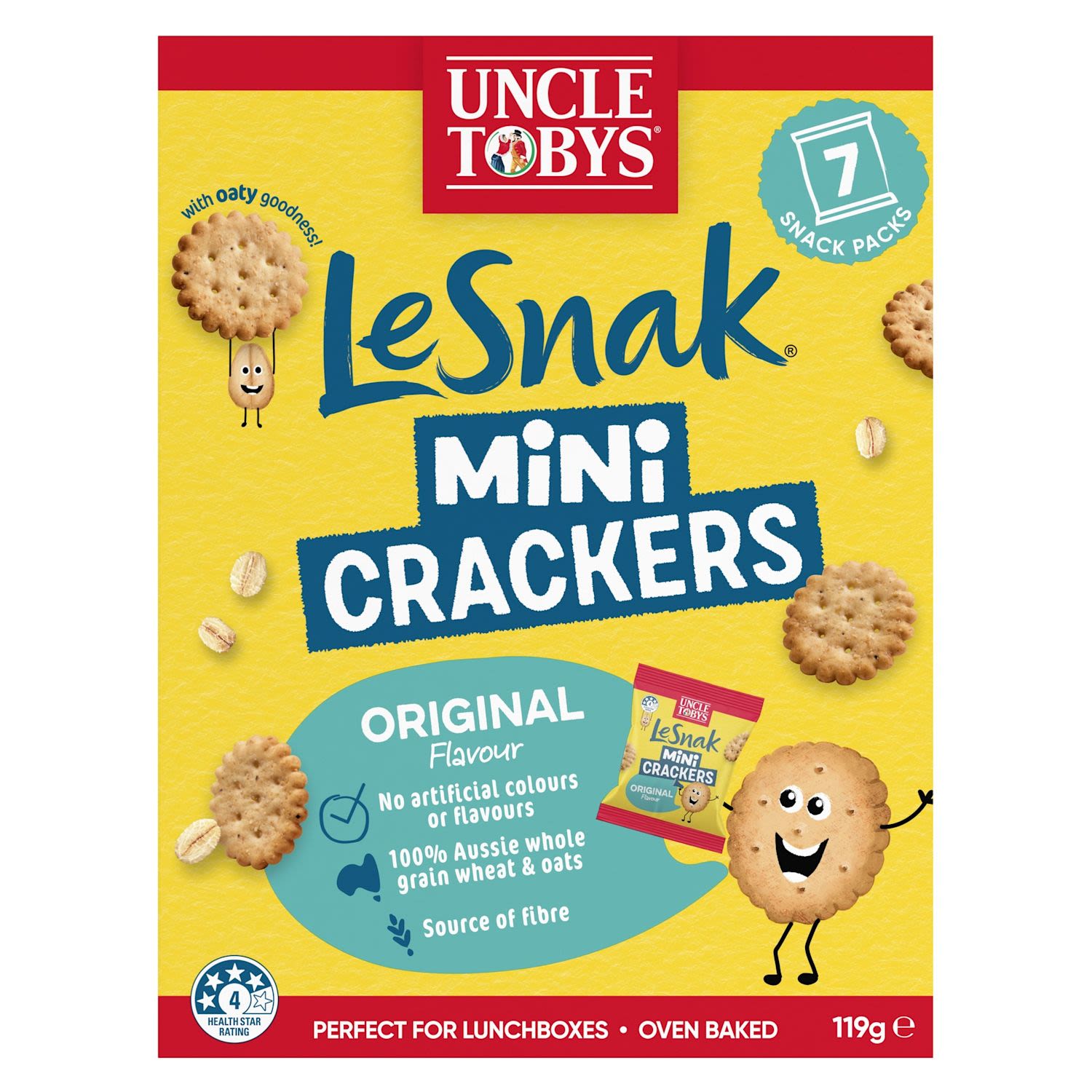 Uncle Tobys 119g