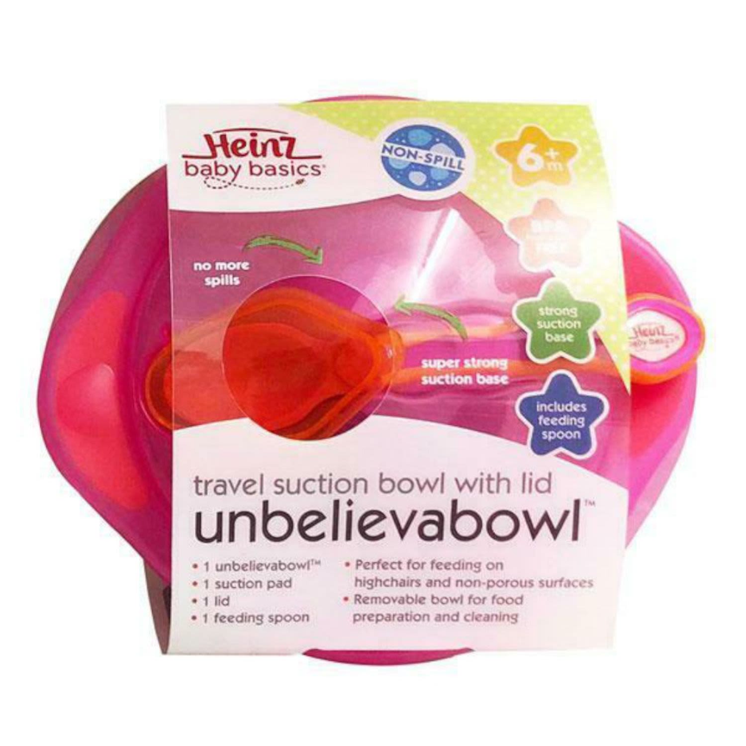 Heinz Baby Basics Bowls & Spoons Unbelievabowl, 1 Each