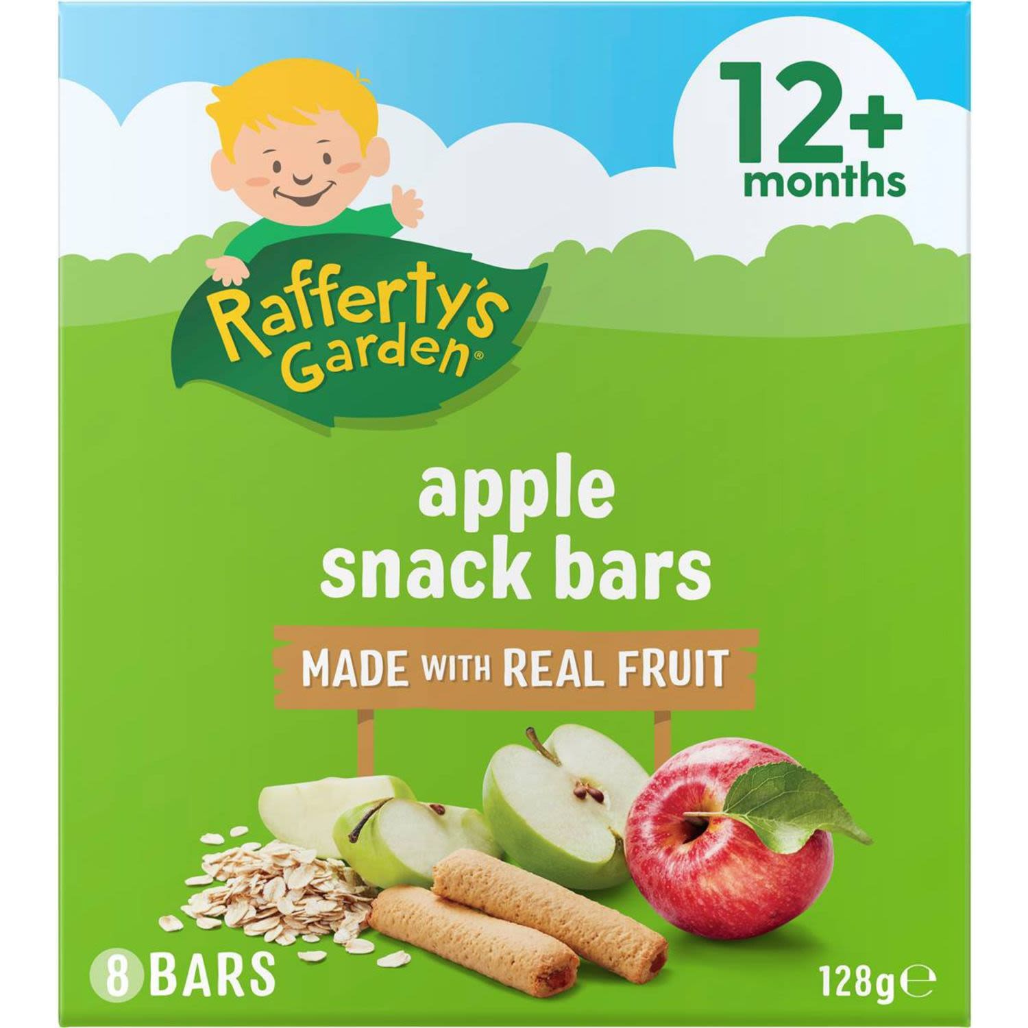 Rafferty's Garden Snack Apple Fruit Bars, 8 Each