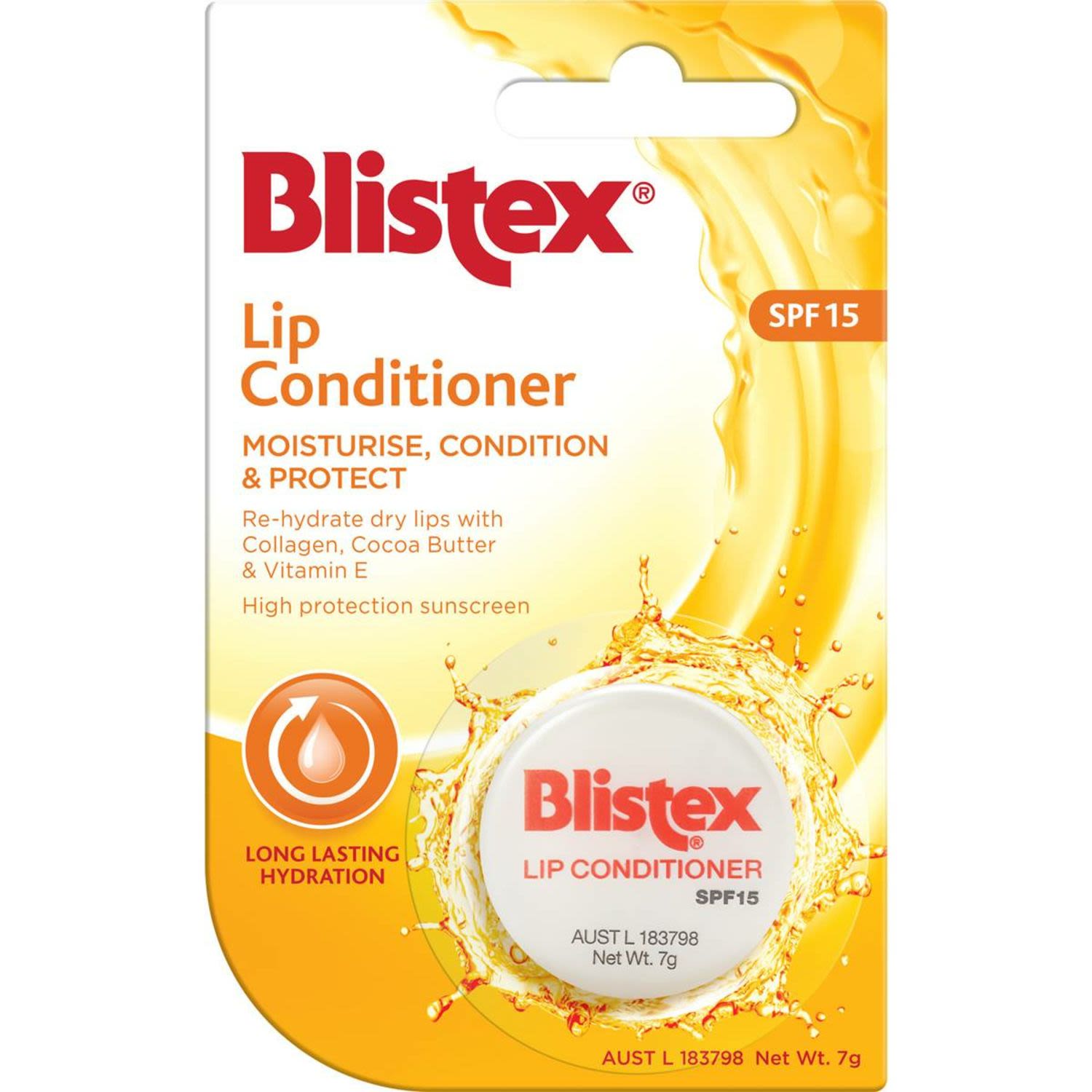 Blistex Lip Conditioner Lip Balm SPF15+, 15 Gram