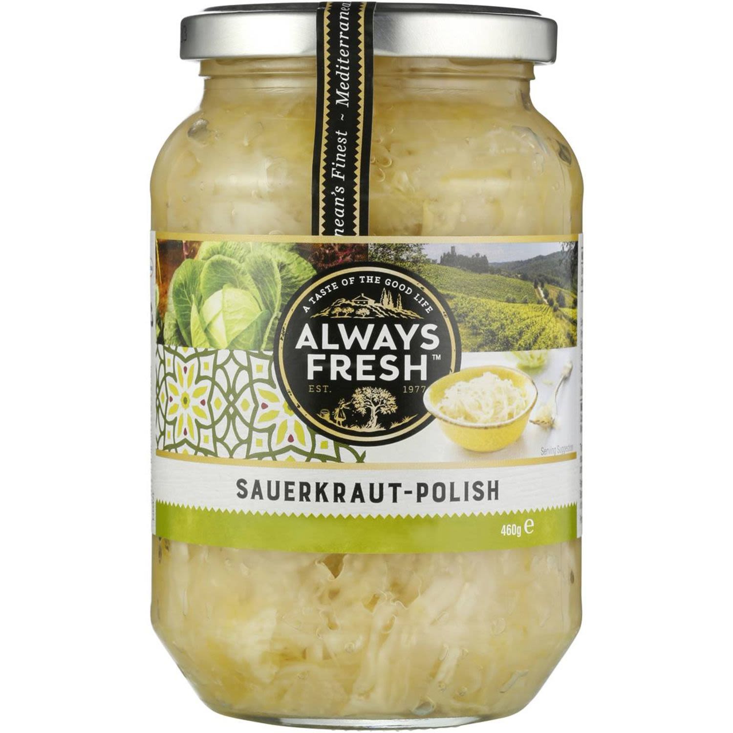 Always Fresh Traditional Sauerkraut, 460 Gram