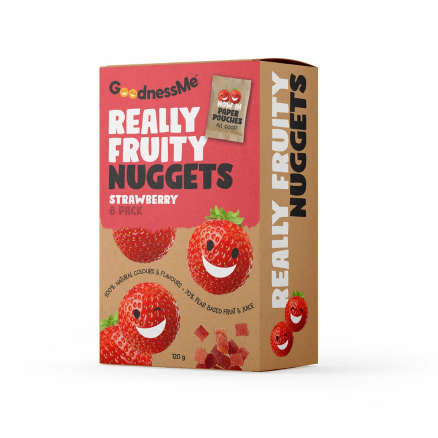 Goodnessme Fruit Nuggets Strawberry