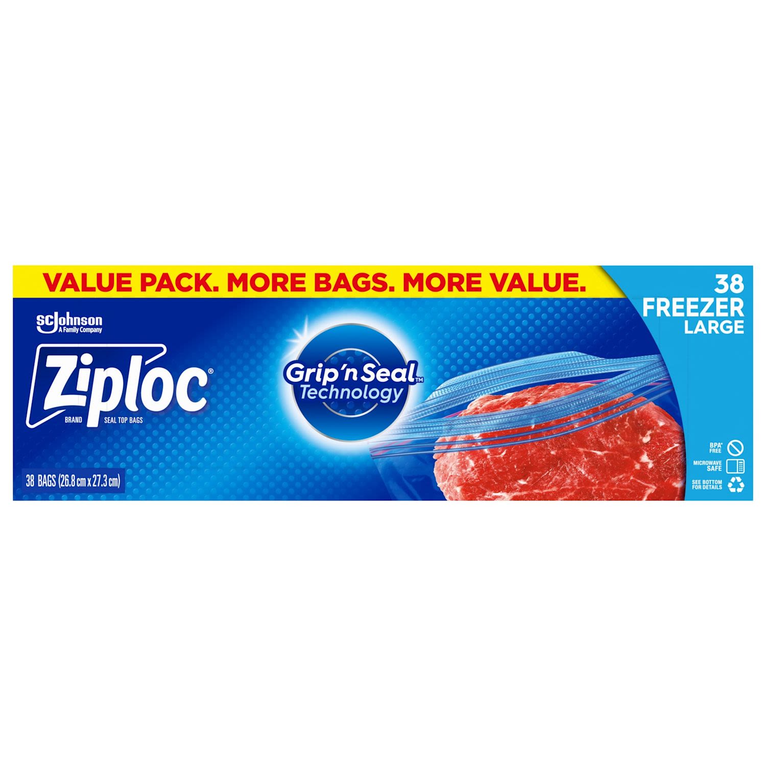 Ziploc Freezer Bag Large