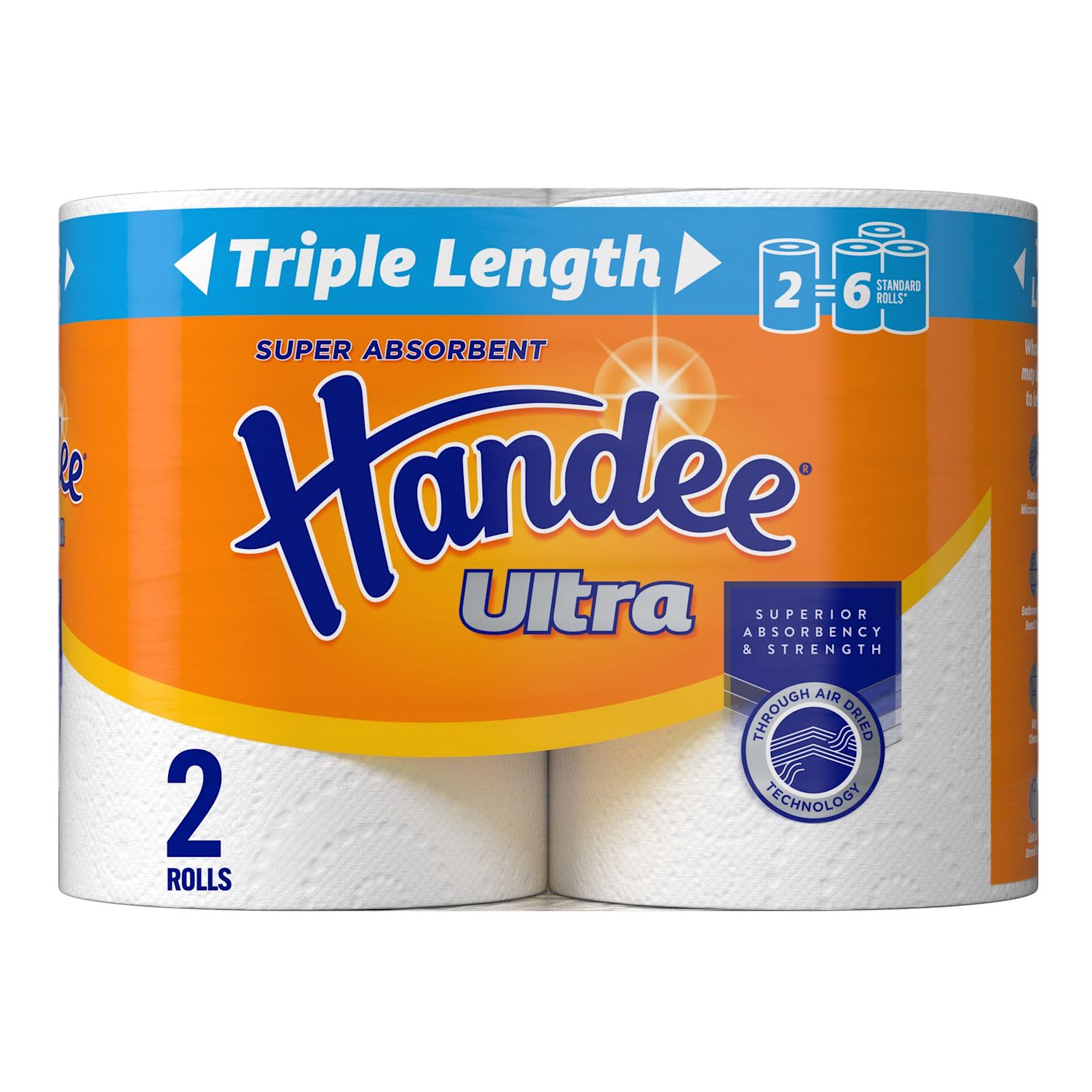 Handee Ultra Paper Towels Triple Length White