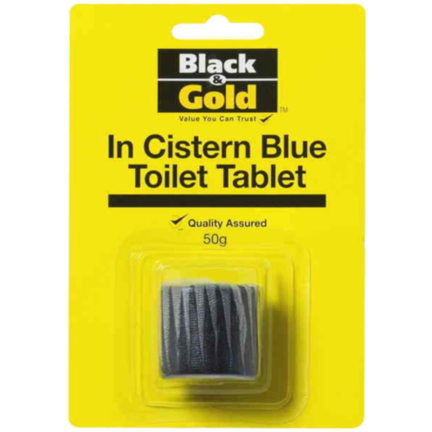 Black & Gold Toilet In Cistern, 2 Each