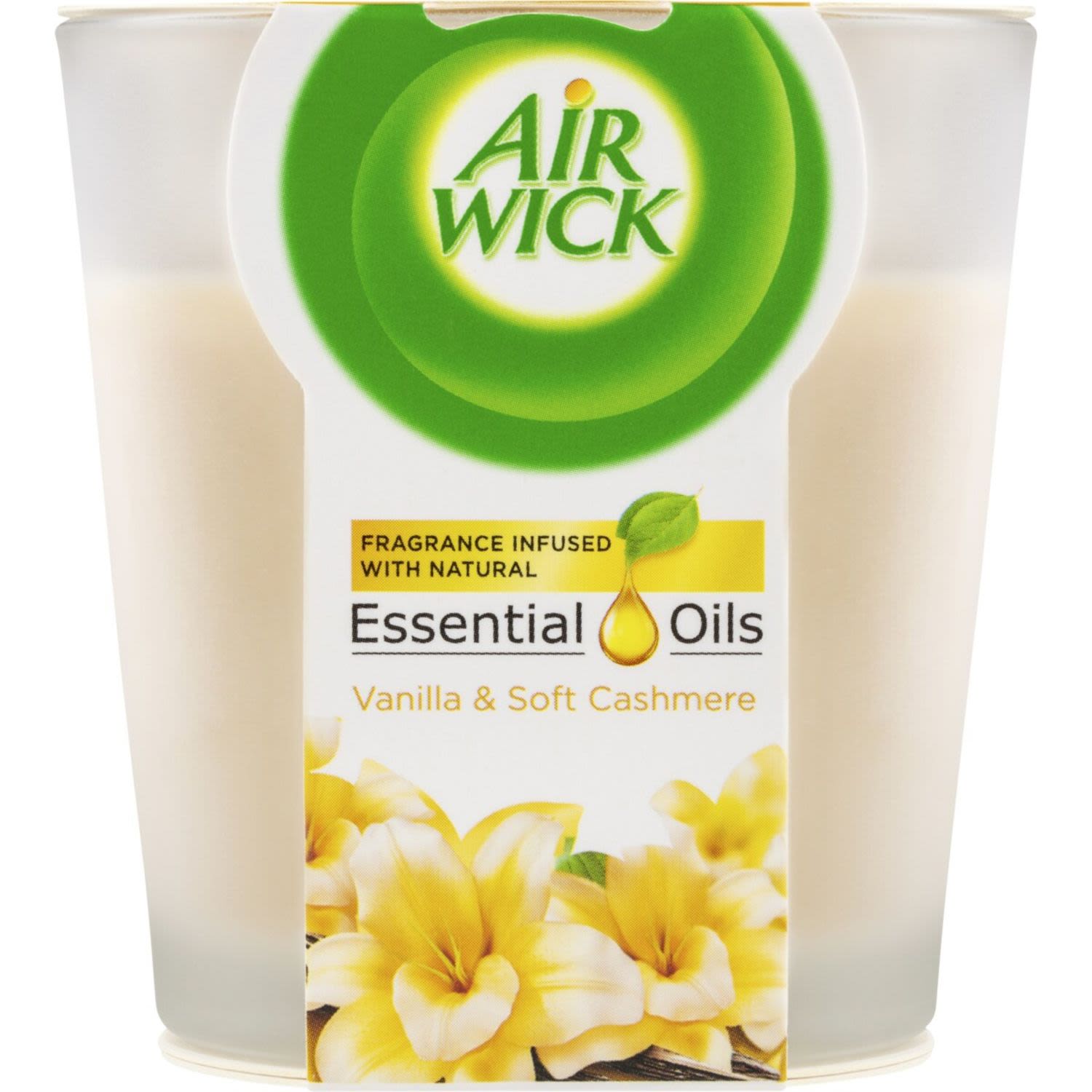 Air Wick Essential Oil Candle Vanilla, 105 Gram