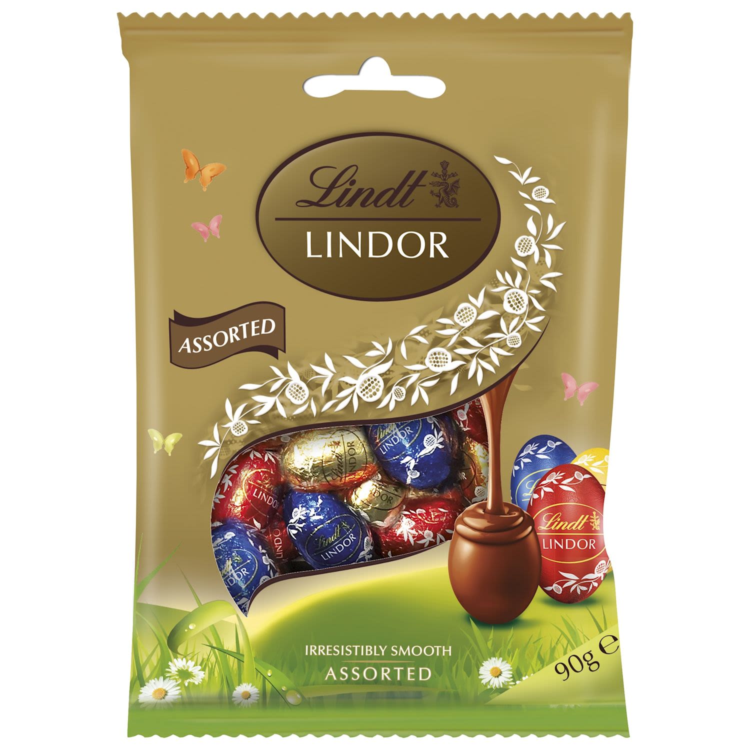 Lindt Lindor Assorted Mini Easter Eggs Bag