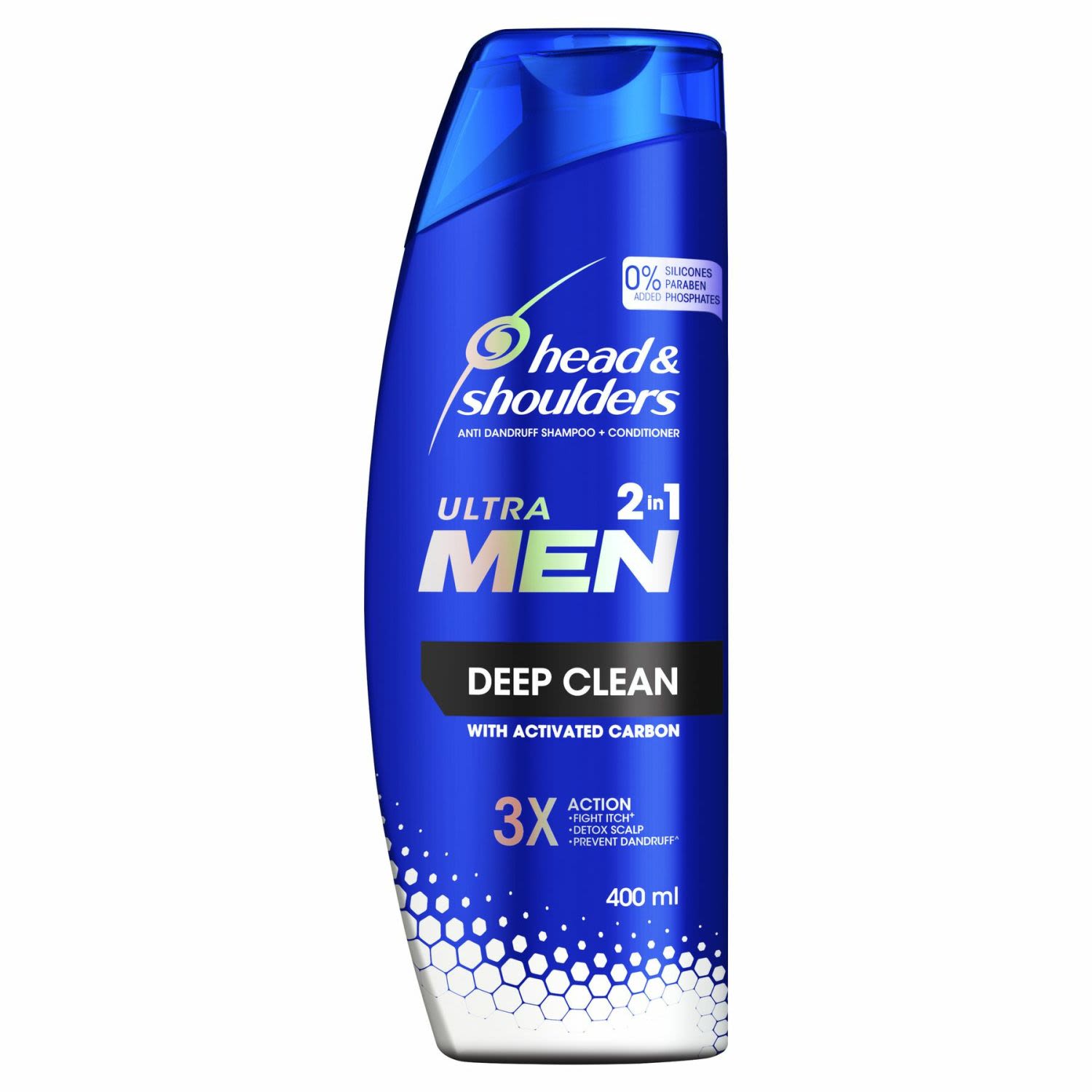 Head & Shoulders Ultra Men Shampoo Deep Clean, 400 Millilitre
